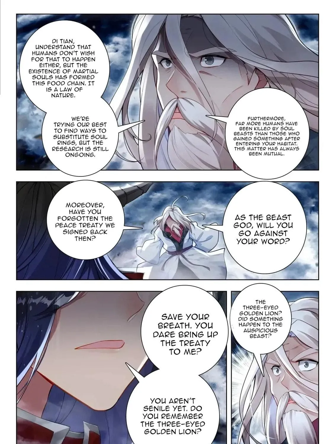 Soul Land 2: The Unrivaled Tang Sect (Colored) Chapter 592 page 21 - 
