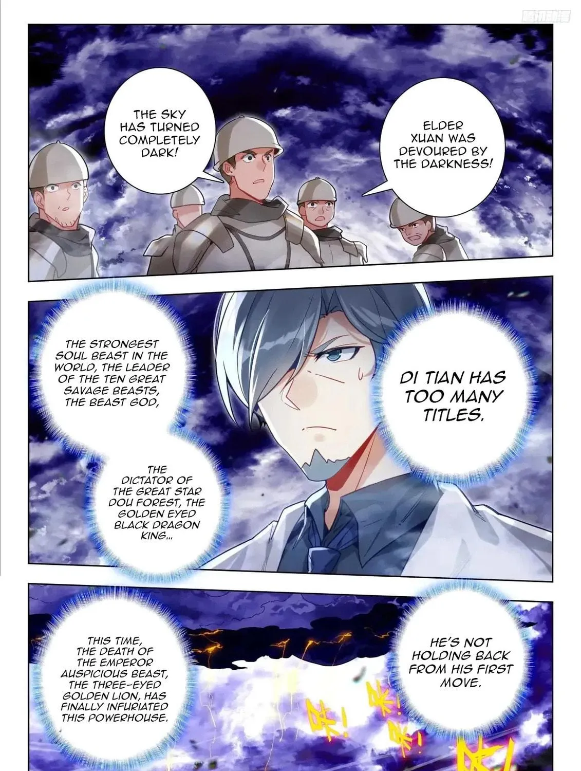 Soul Land 2: The Unrivaled Tang Sect (Colored) Chapter 593 page 10 - 