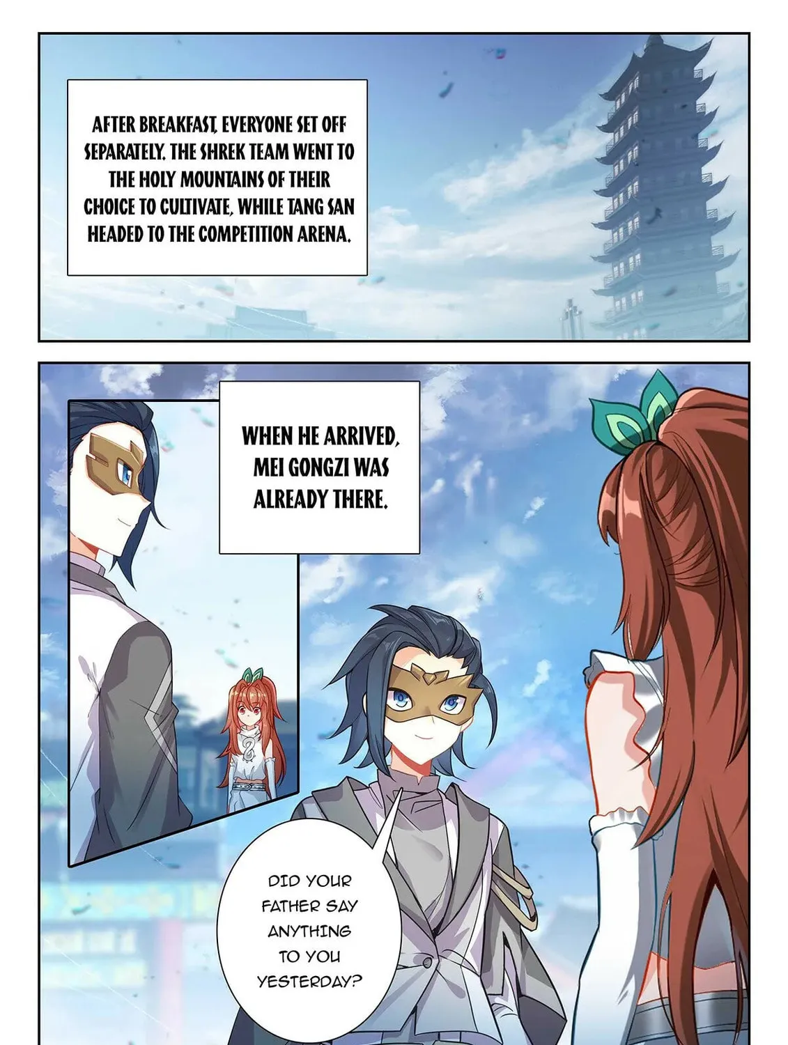 Soul Land V - Reborn for you (Colored) Chapter 205 page 19 - 
