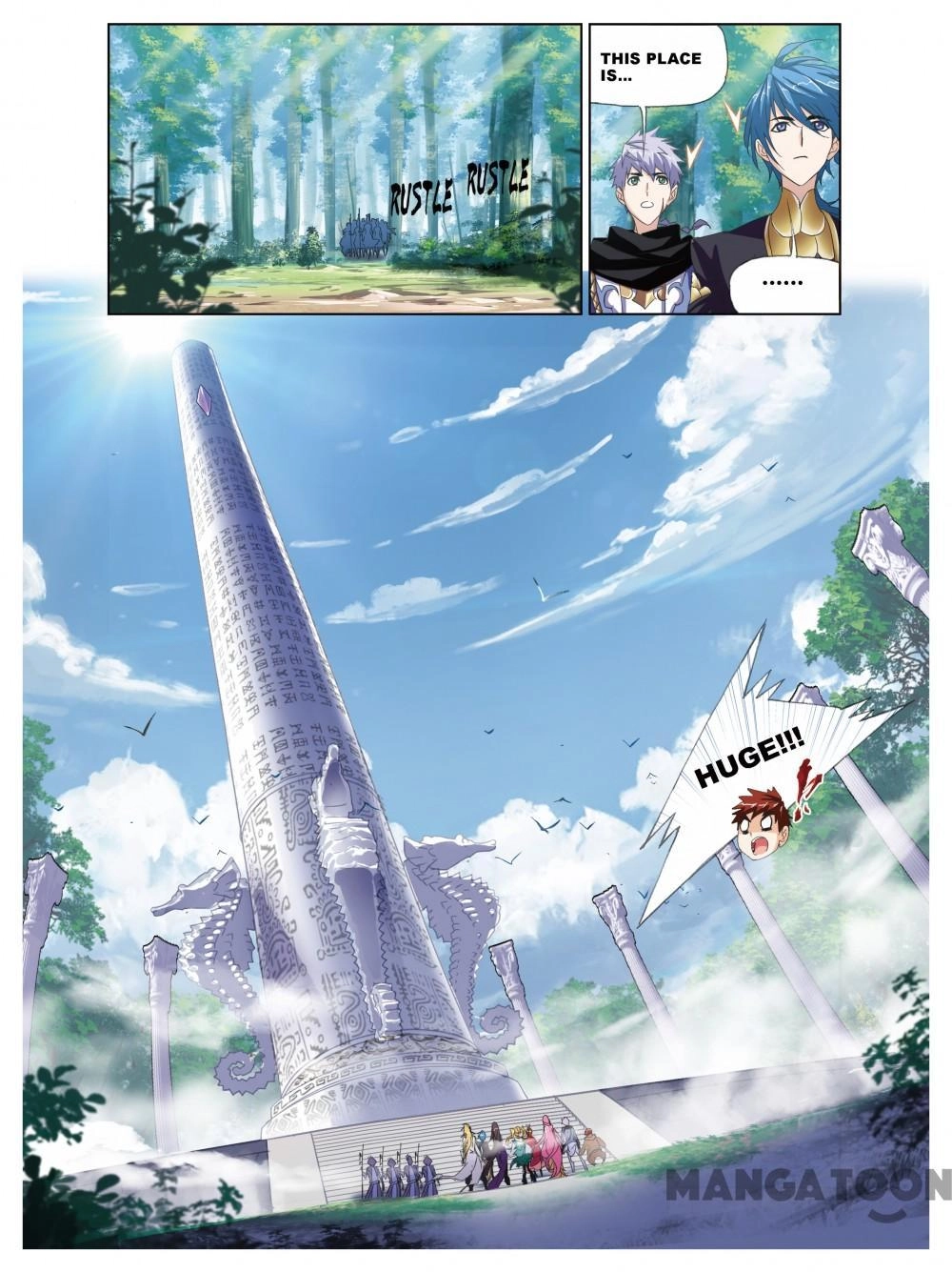 Read Soul Land chapter 421 image 7 on Lezhin