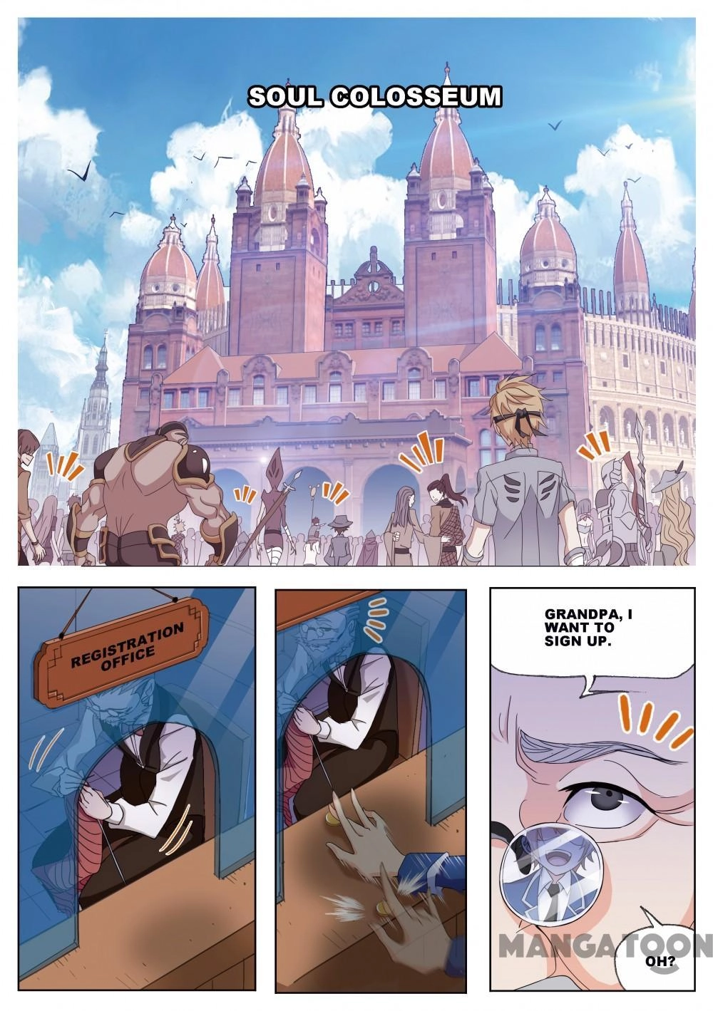 Read Soul Land chapter 447 image 1 on Lezhin