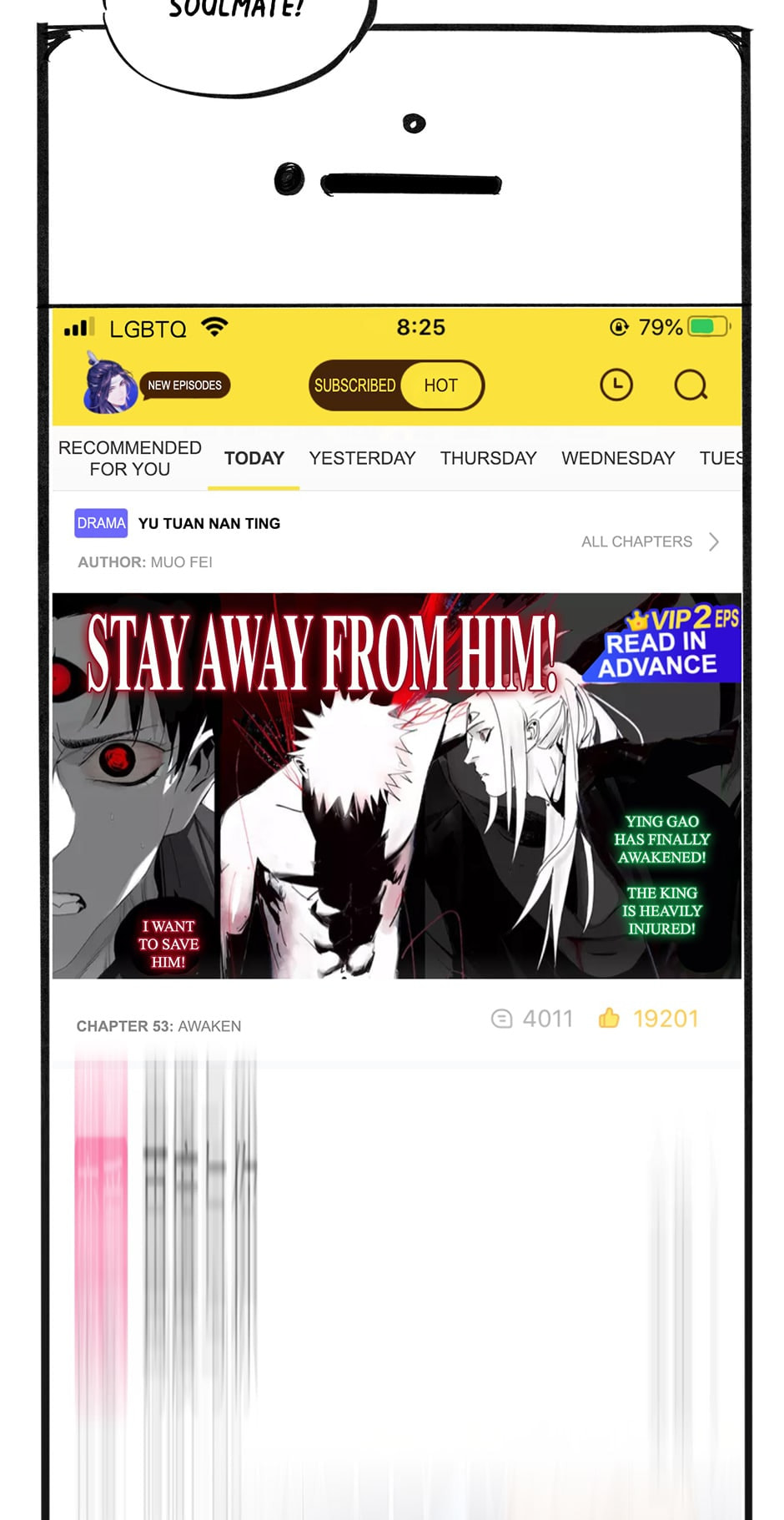 Read Soulmate (Colored) chapter 8 image 57 on Lezhin
