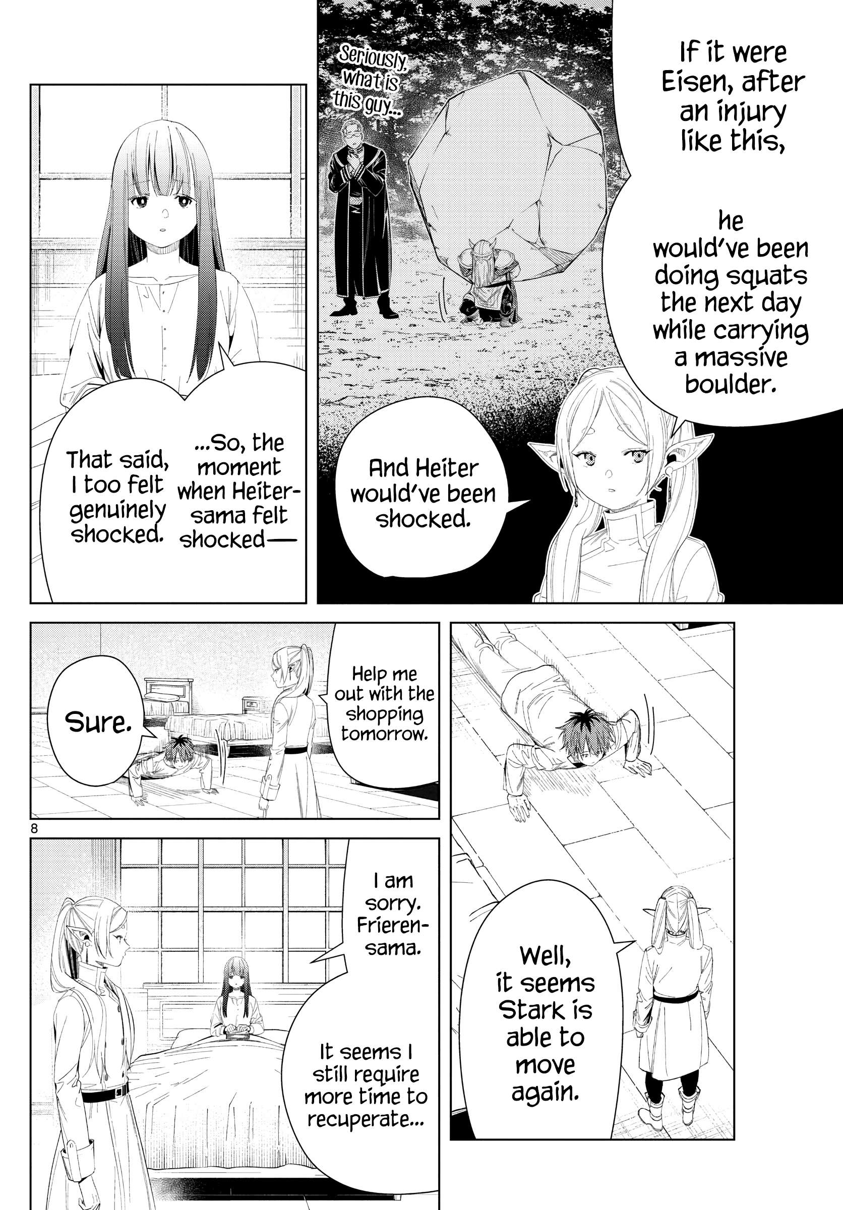 Sousou no Frieren Chapter 104 page 8 - 