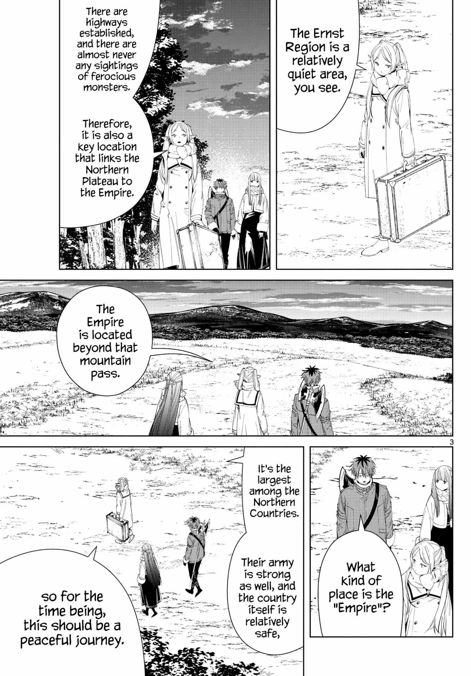 Sousou no Frieren Chapter 105 page 3 - 