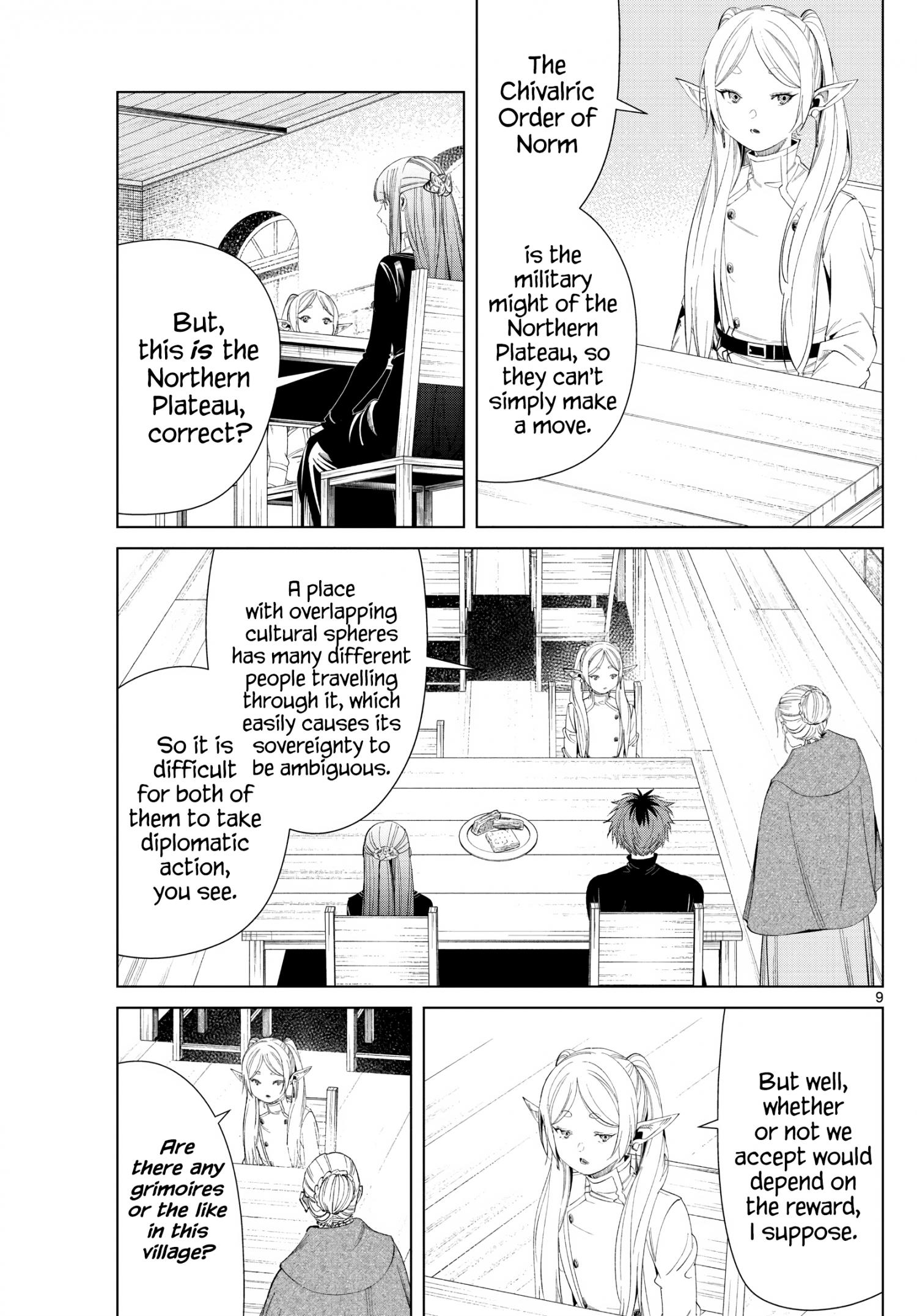 Sousou no Frieren Chapter 105 page 9 - 