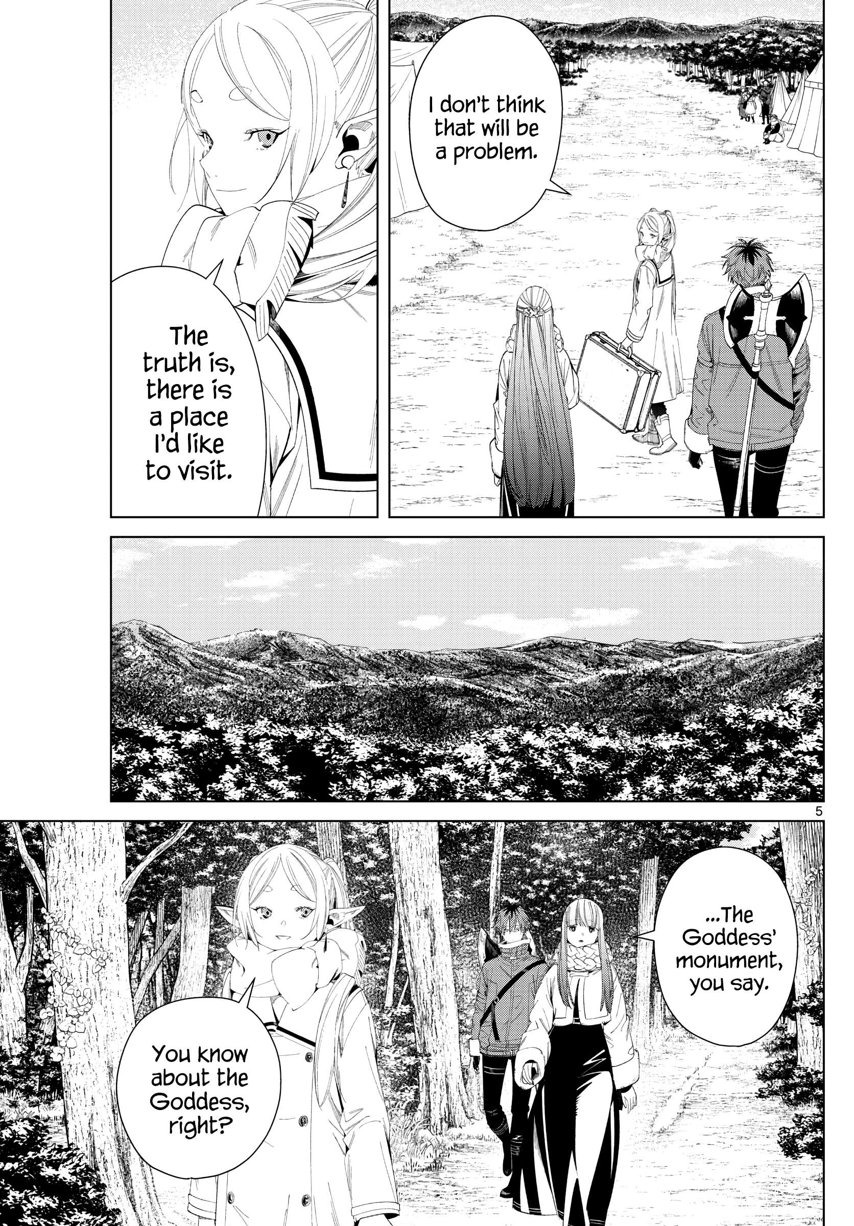 Sousou no Frieren Chapter 107 page 5 - 