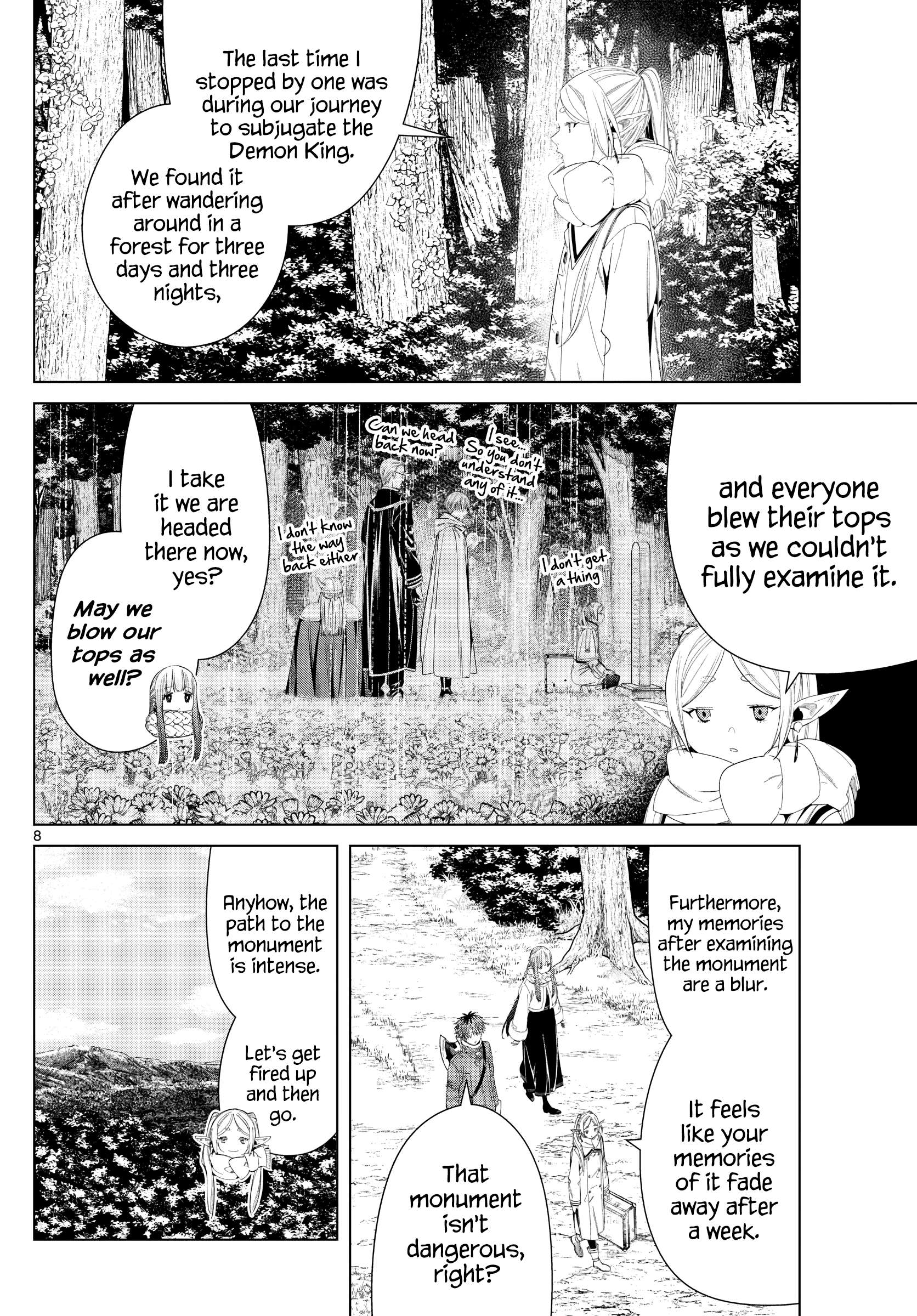 Sousou no Frieren Chapter 107 page 8 - 