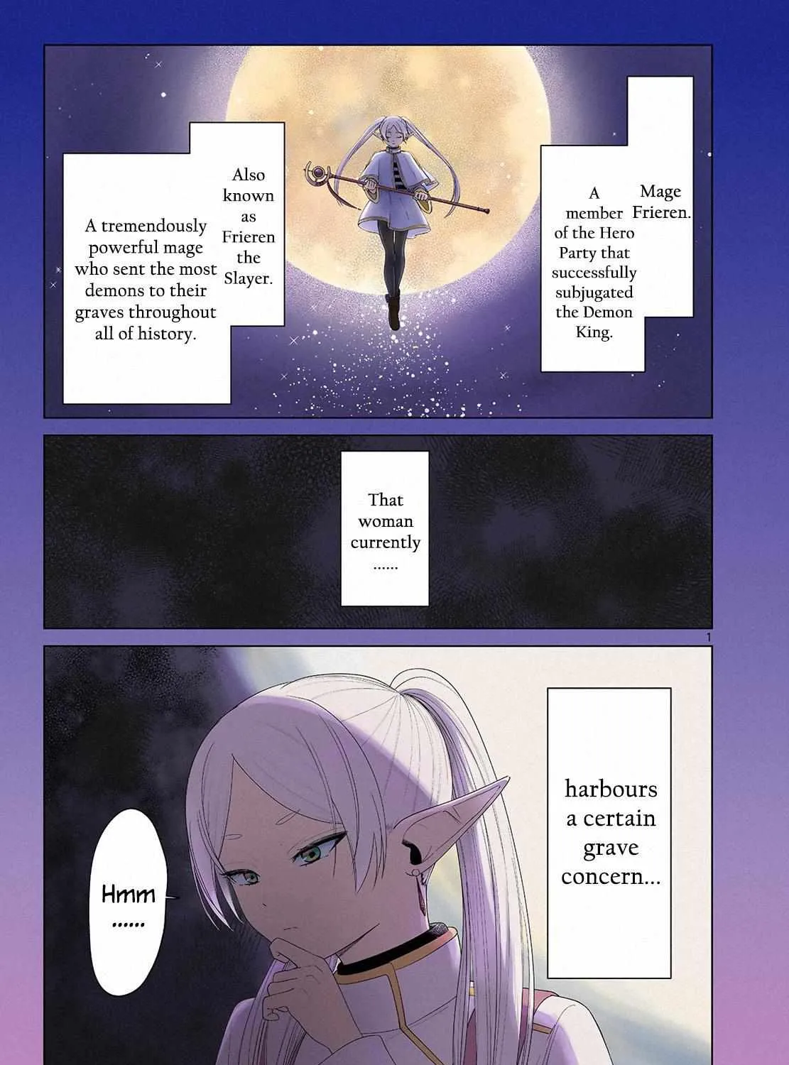 Sousou no Frieren Chapter 110.1 page 3 - 