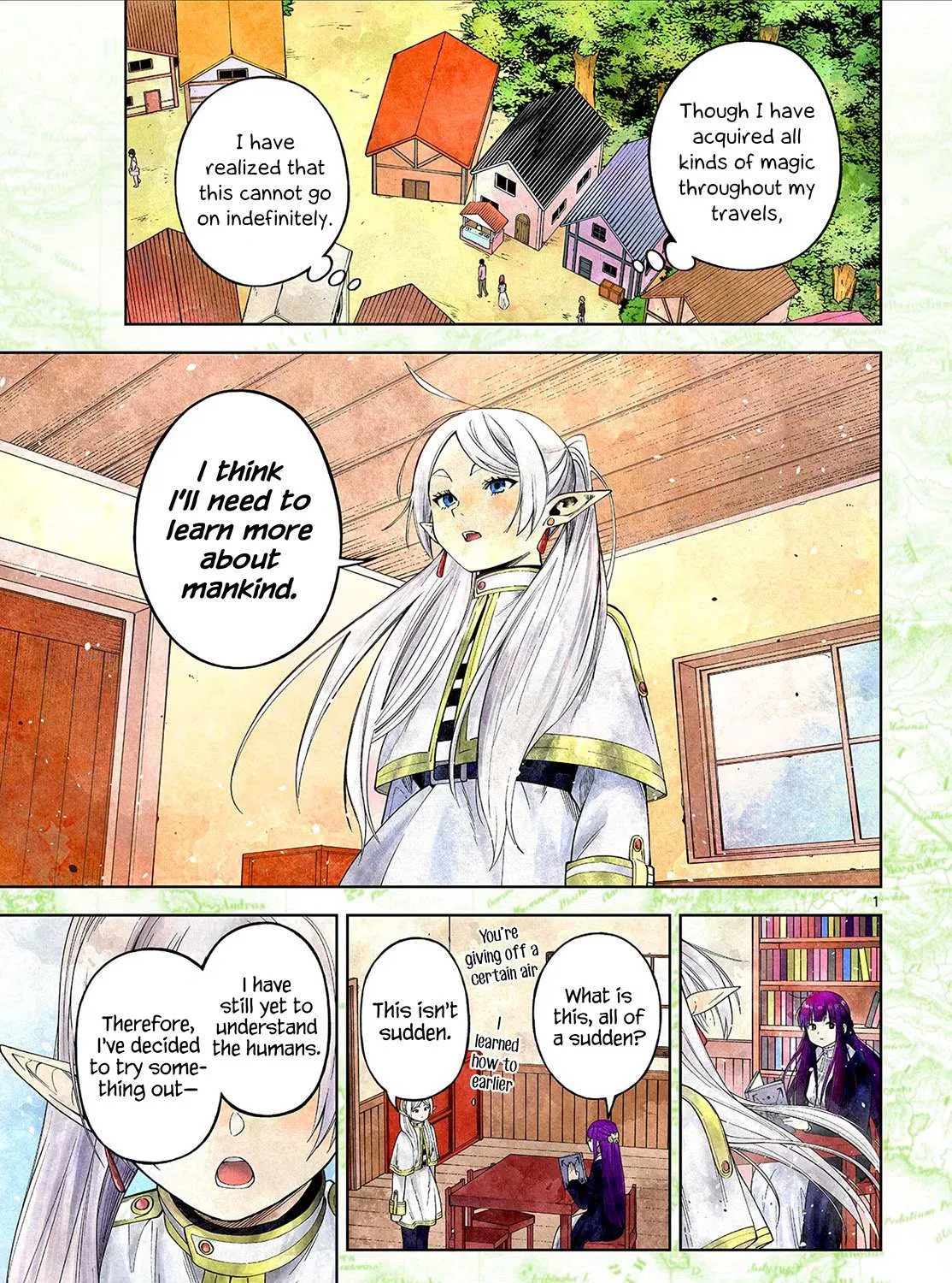 Sousou no Frieren Chapter 110.3 page 3 - 