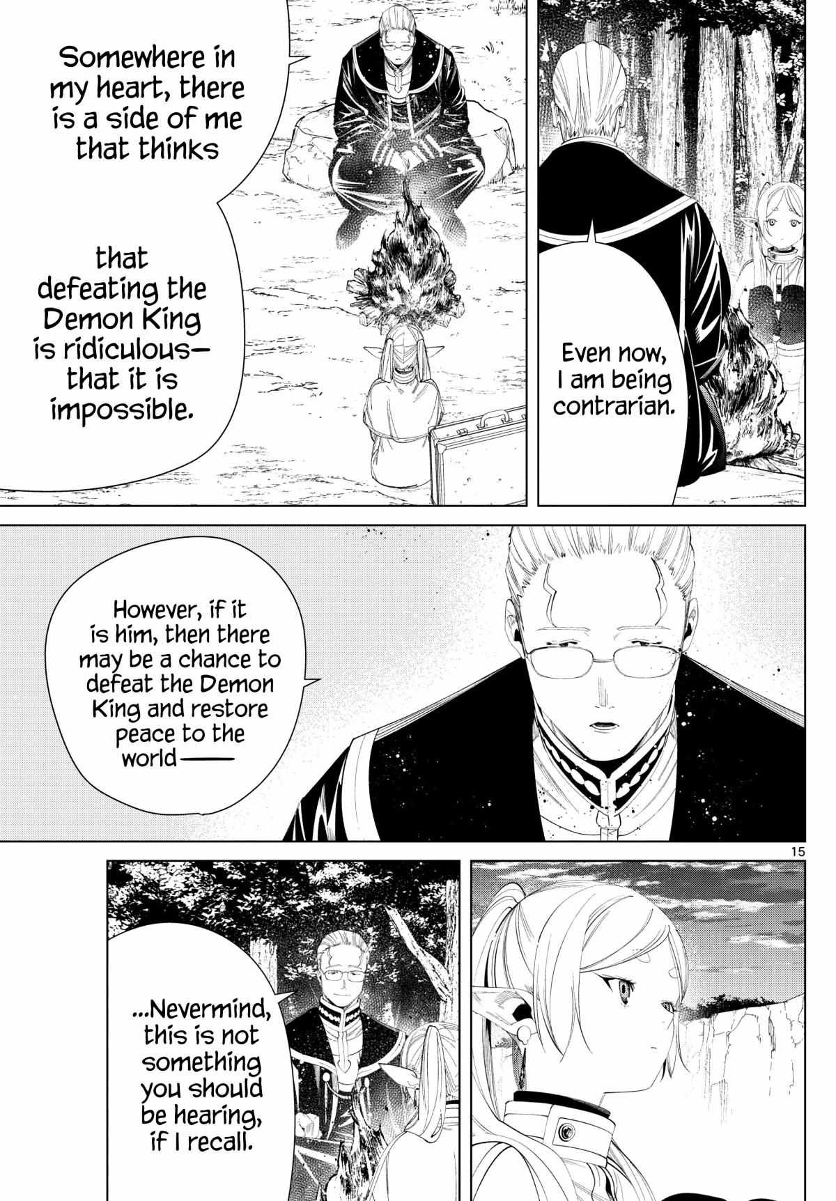 Sousou no Frieren Chapter 112 page 15 - 
