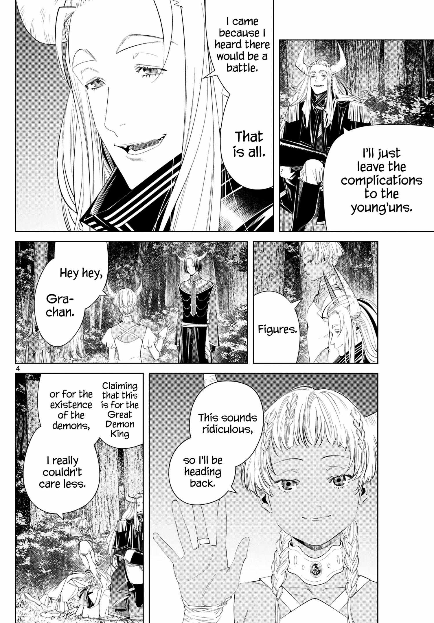 Sousou no Frieren Chapter 117 page 4 - 