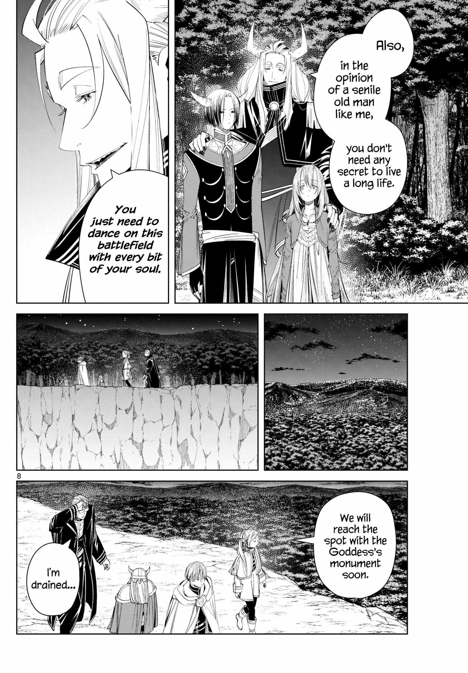 Sousou no Frieren Chapter 117 page 8 - 
