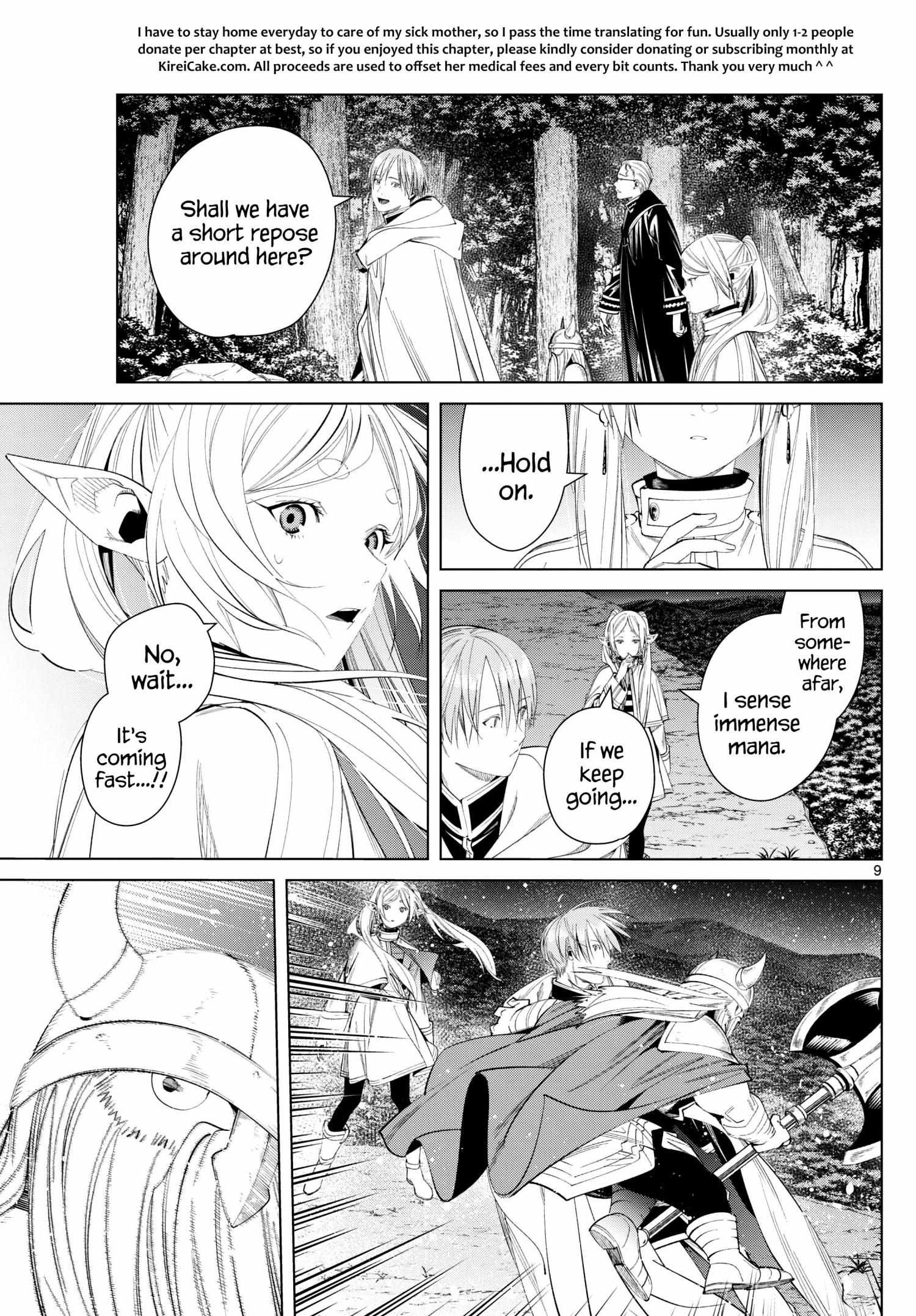 Sousou no Frieren Chapter 117 page 9 - 