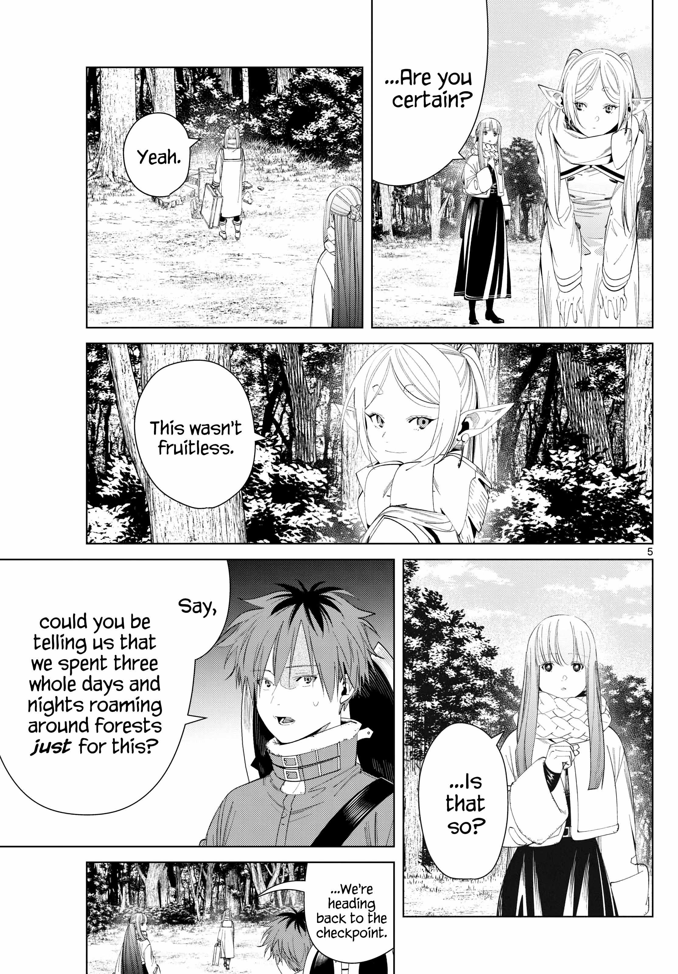 Sousou no Frieren Chapter 119 page 5 - 