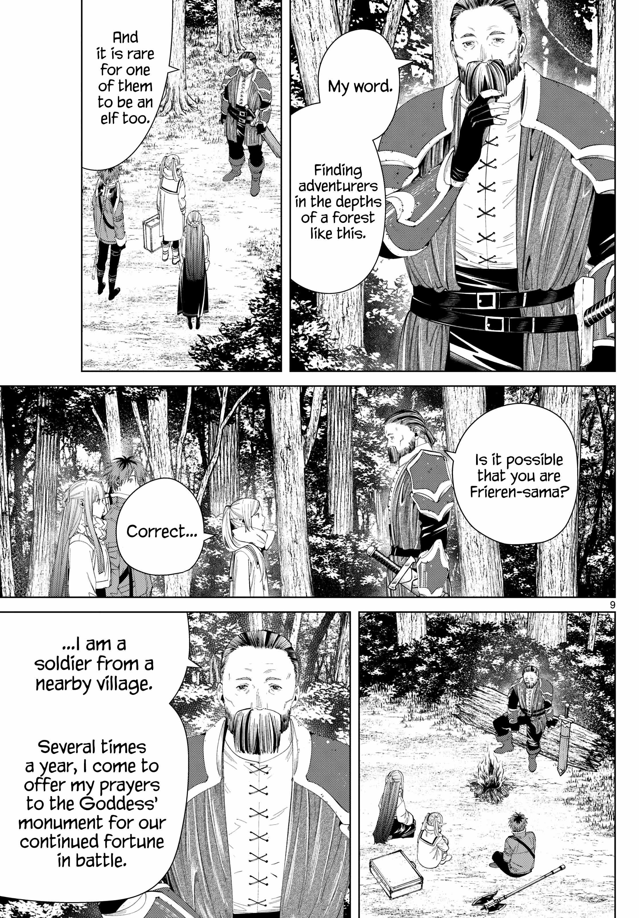 Sousou no Frieren Chapter 119 page 9 - 