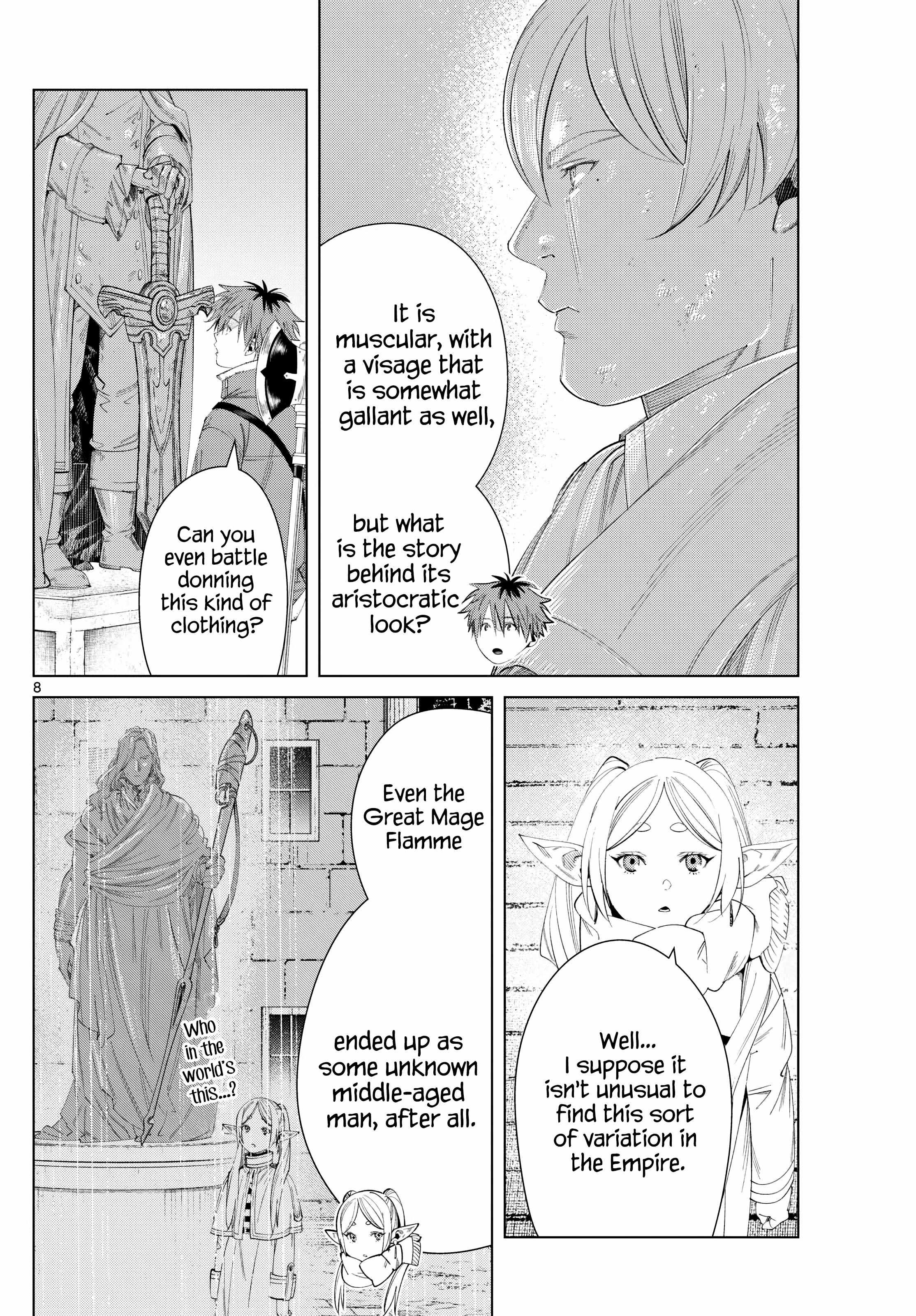 Sousou no Frieren Chapter 120 page 8 - 