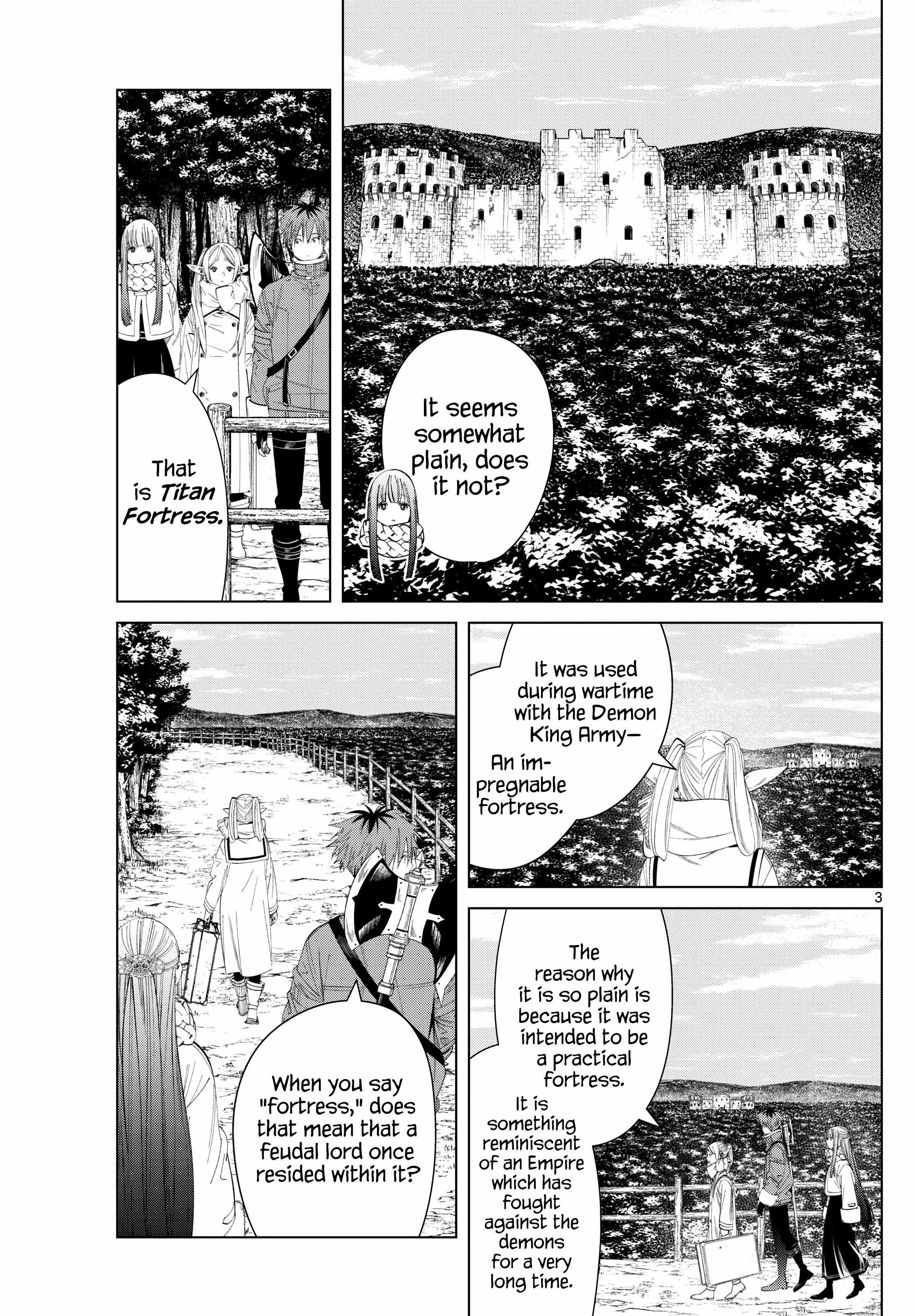 Sousou no Frieren Chapter 122 page 3 - 