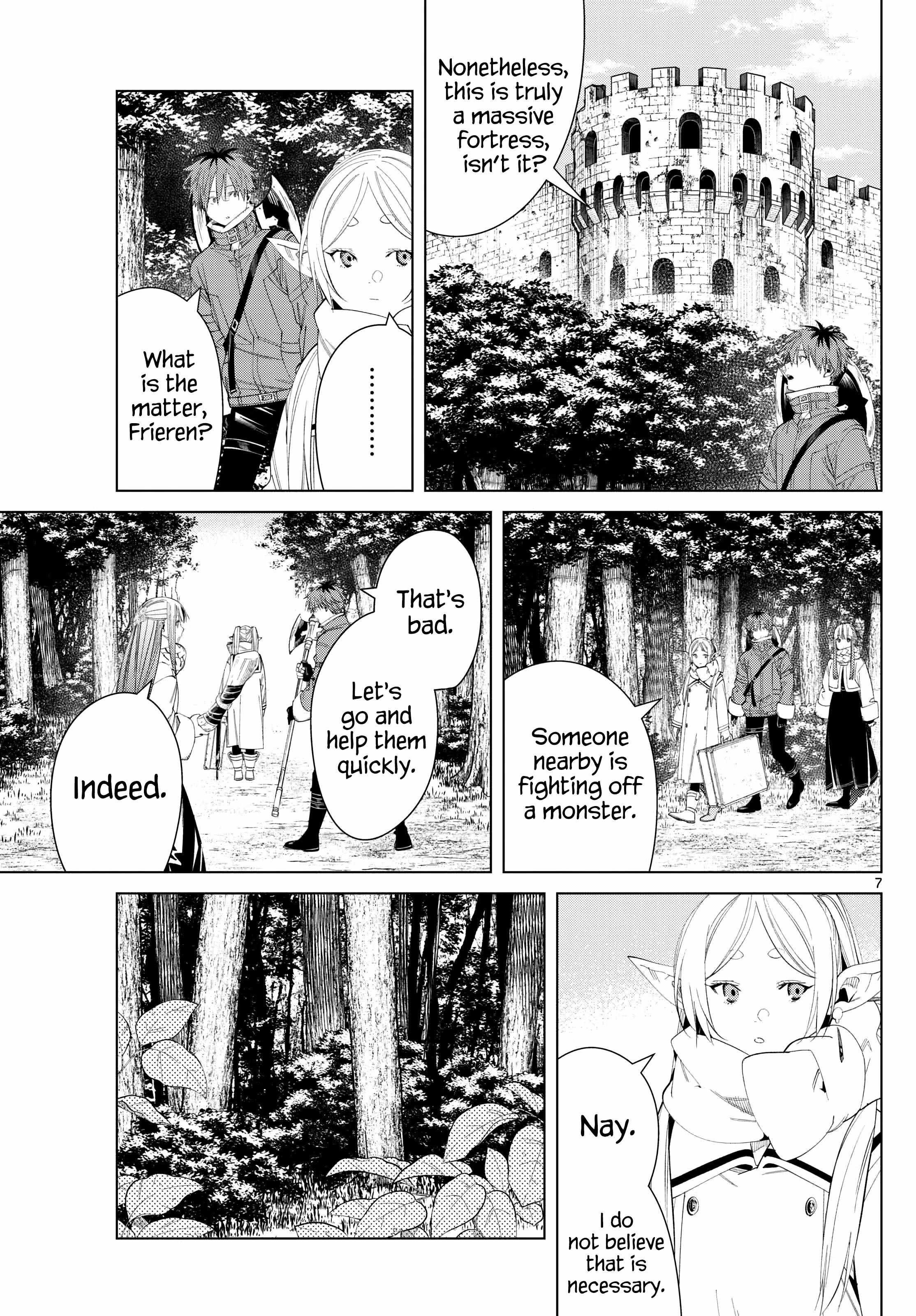 Sousou no Frieren Chapter 122 page 7 - 
