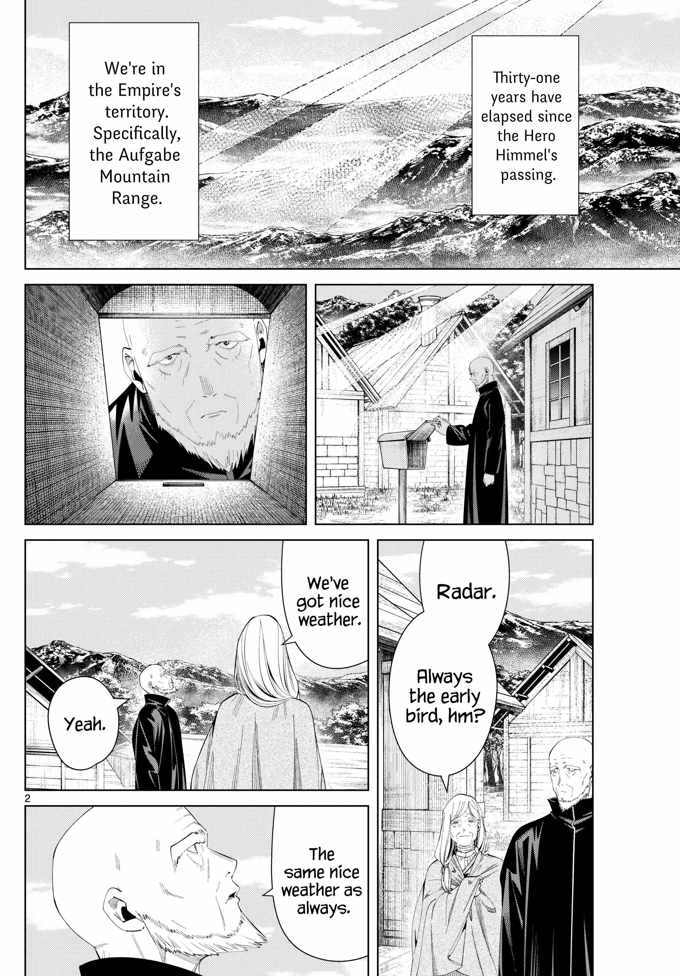 Sousou no Frieren Chapter 124 page 2 - 