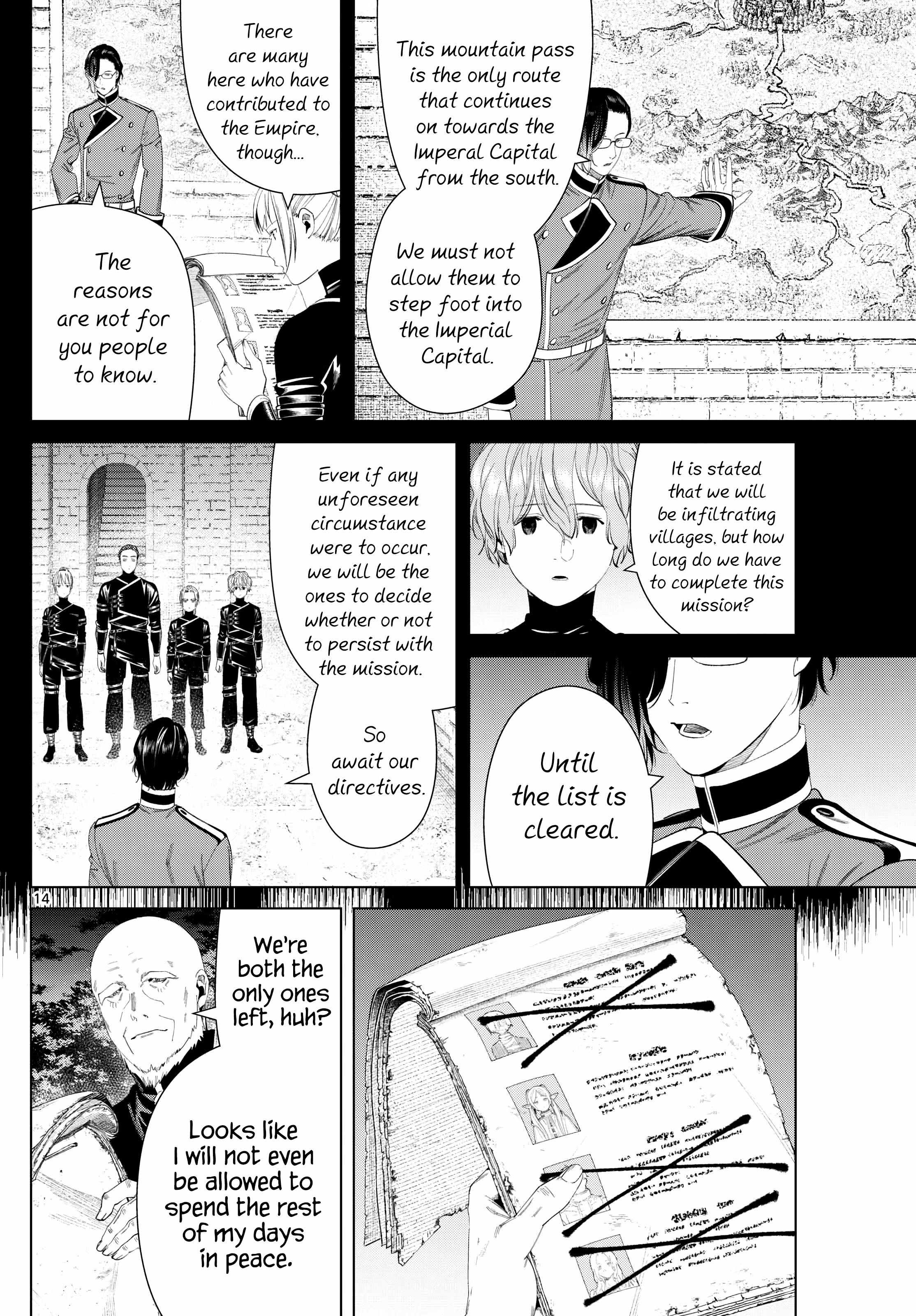 Sousou no Frieren Chapter 124 page 14 - 