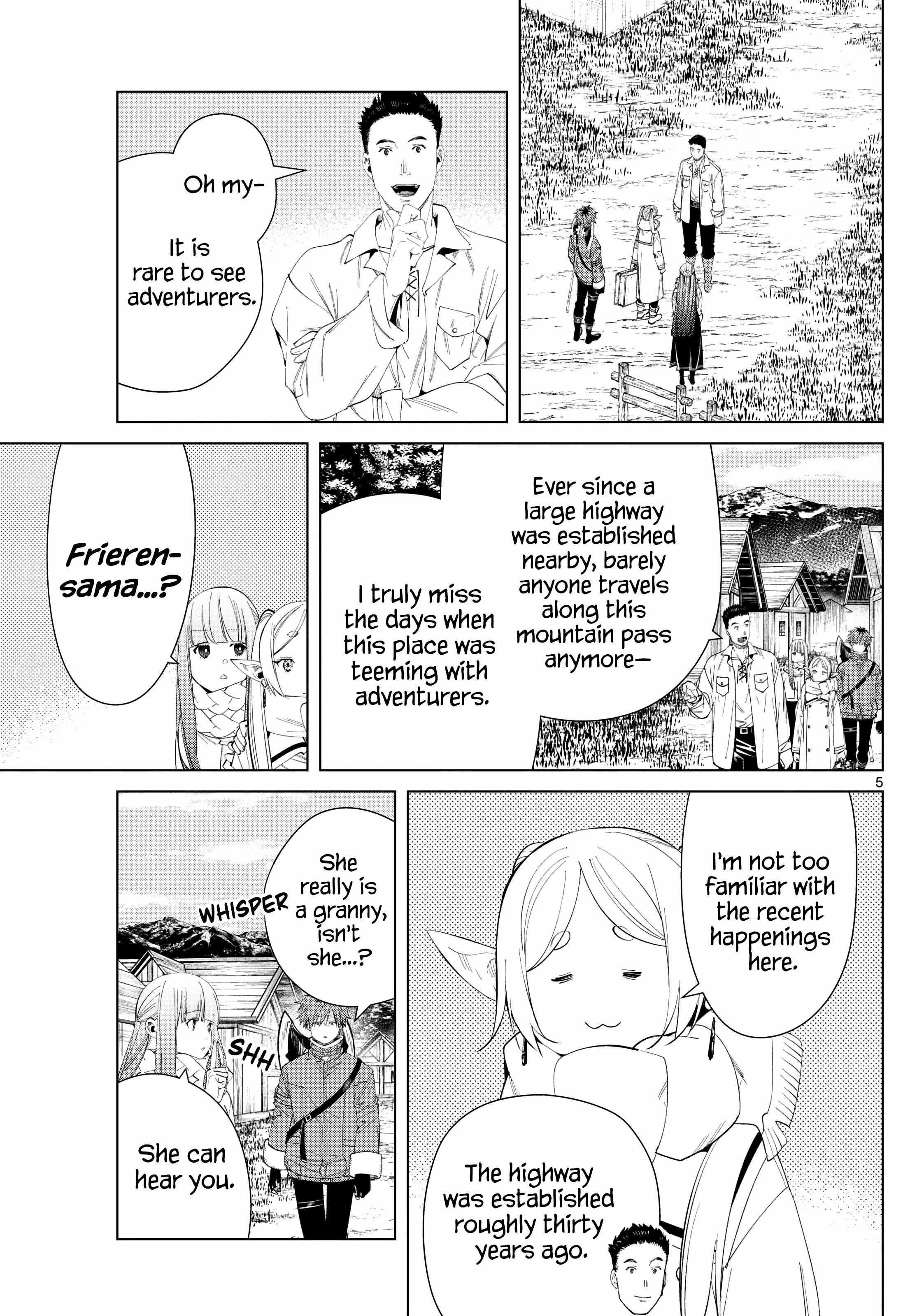 Sousou no Frieren Chapter 124 page 5 - 