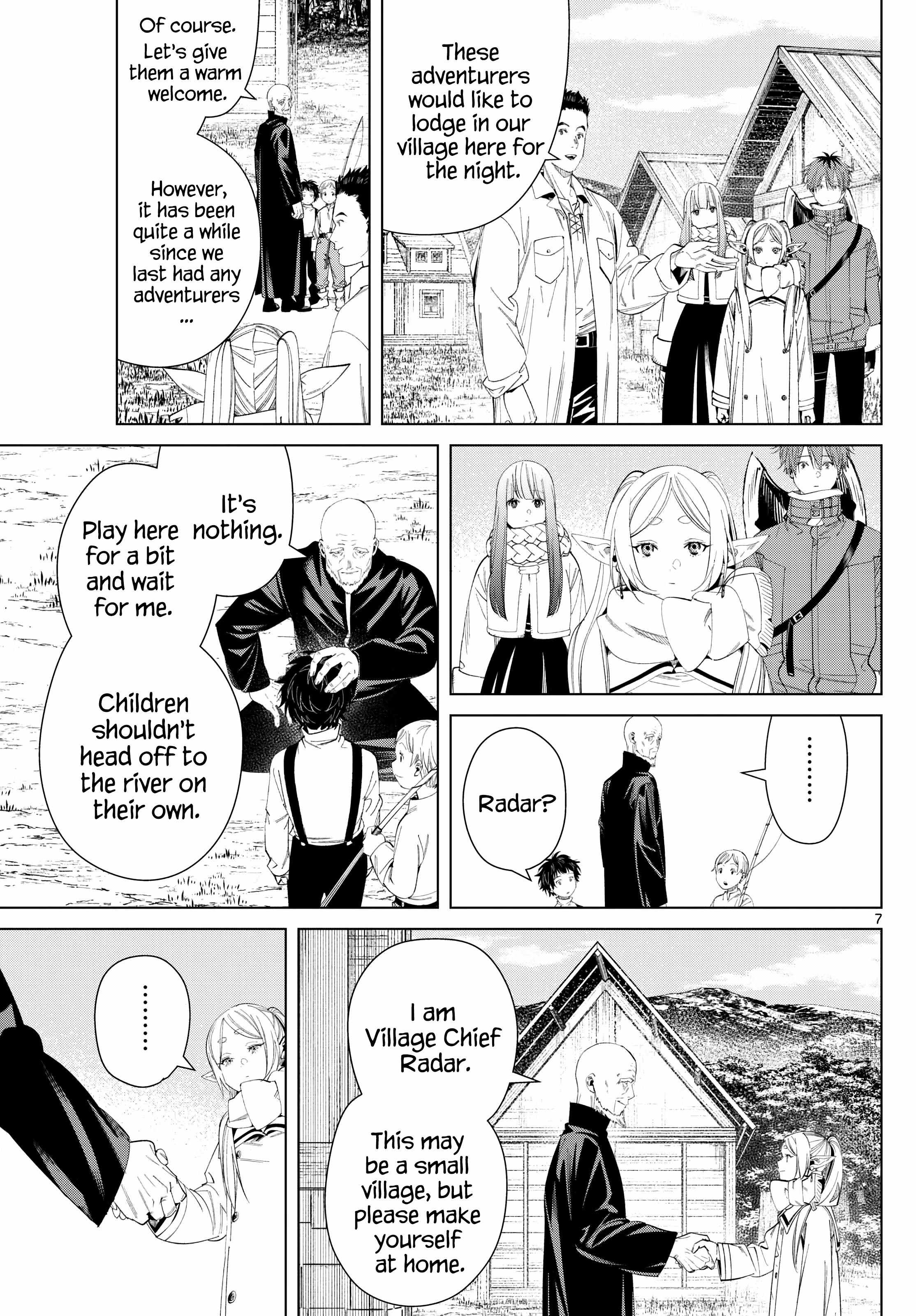 Sousou no Frieren Chapter 124 page 7 - 