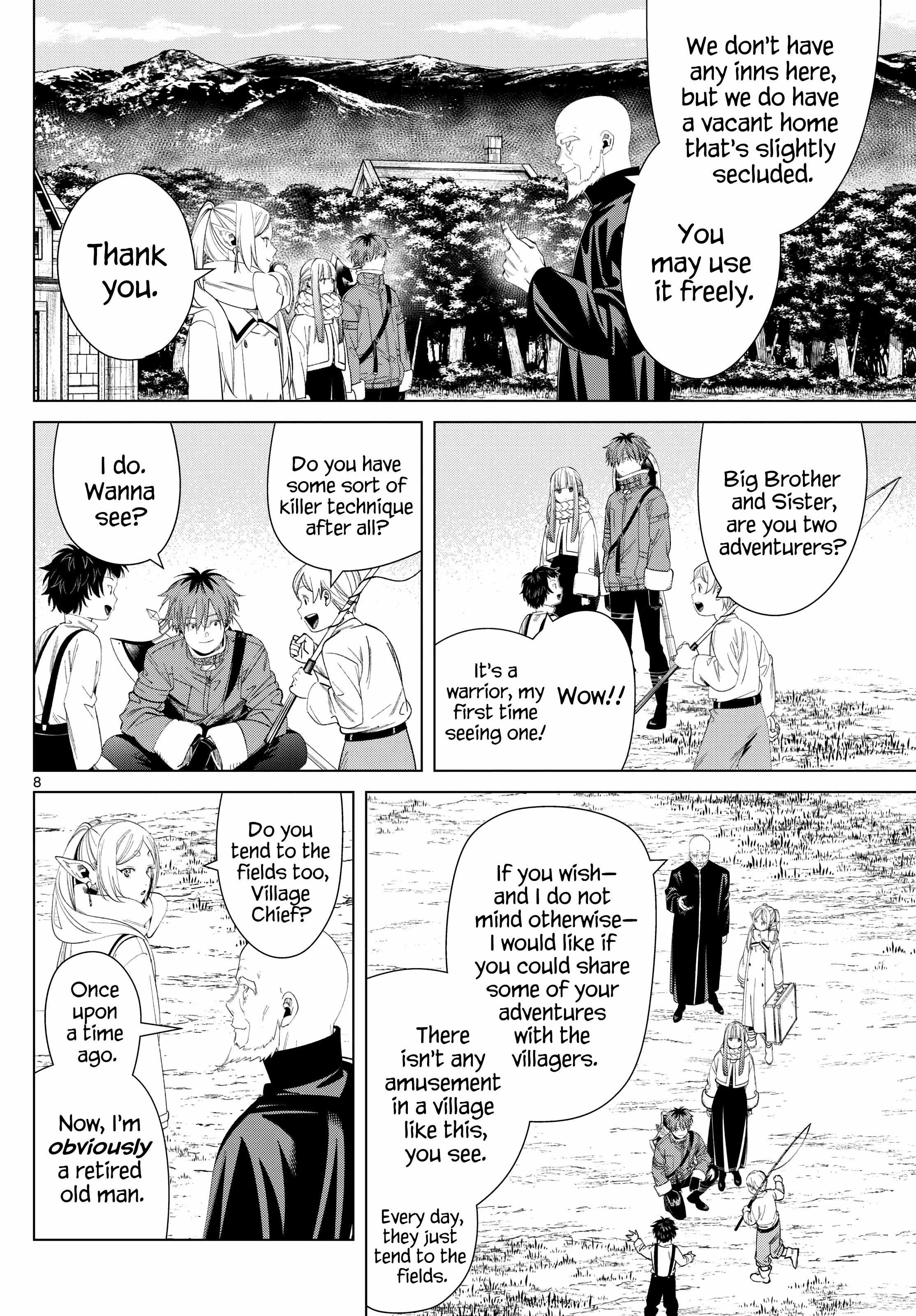 Sousou no Frieren Chapter 124 page 8 - 