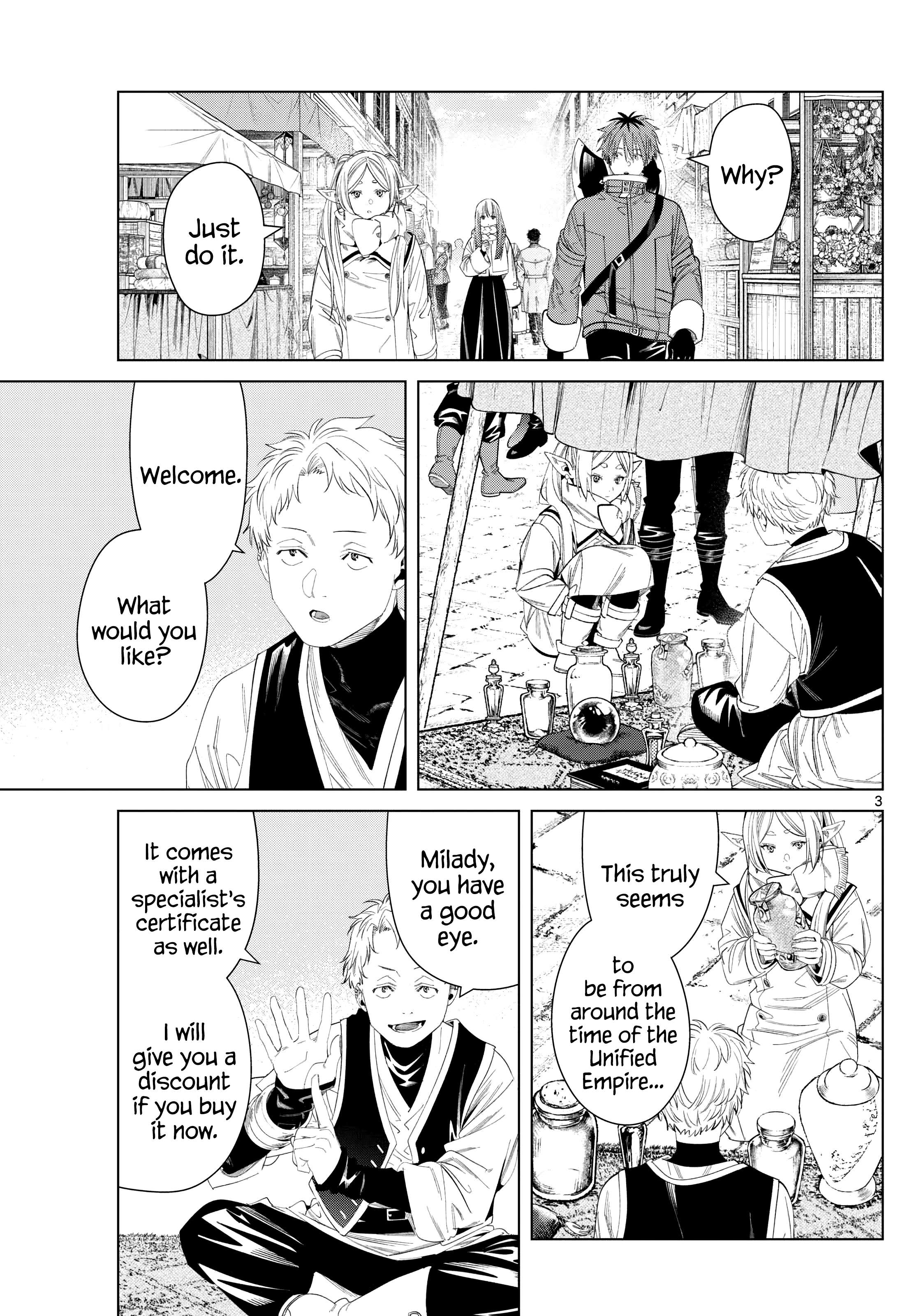 Sousou no Frieren Chapter 132 page 3 - 