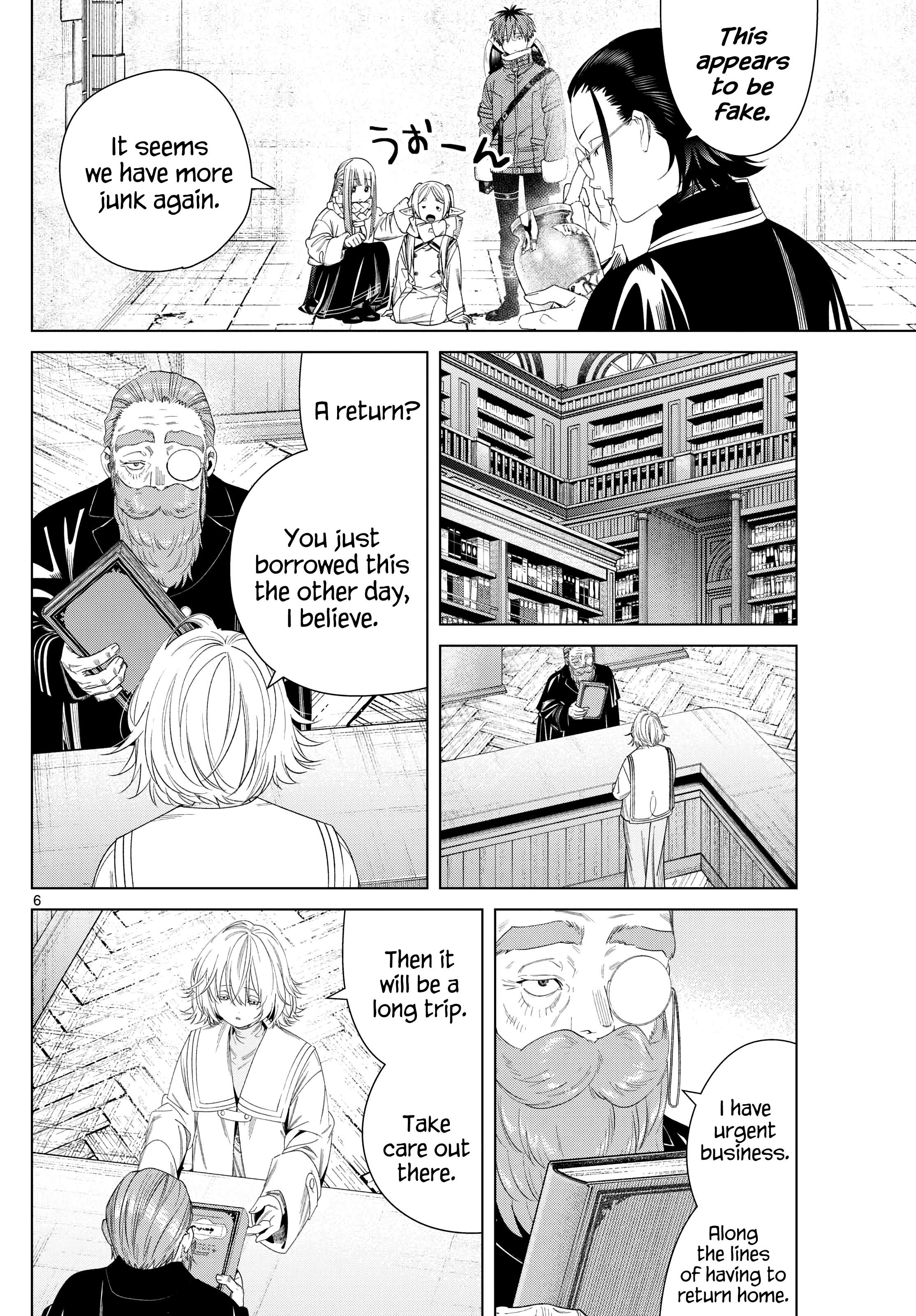 Sousou no Frieren Chapter 132 page 6 - 