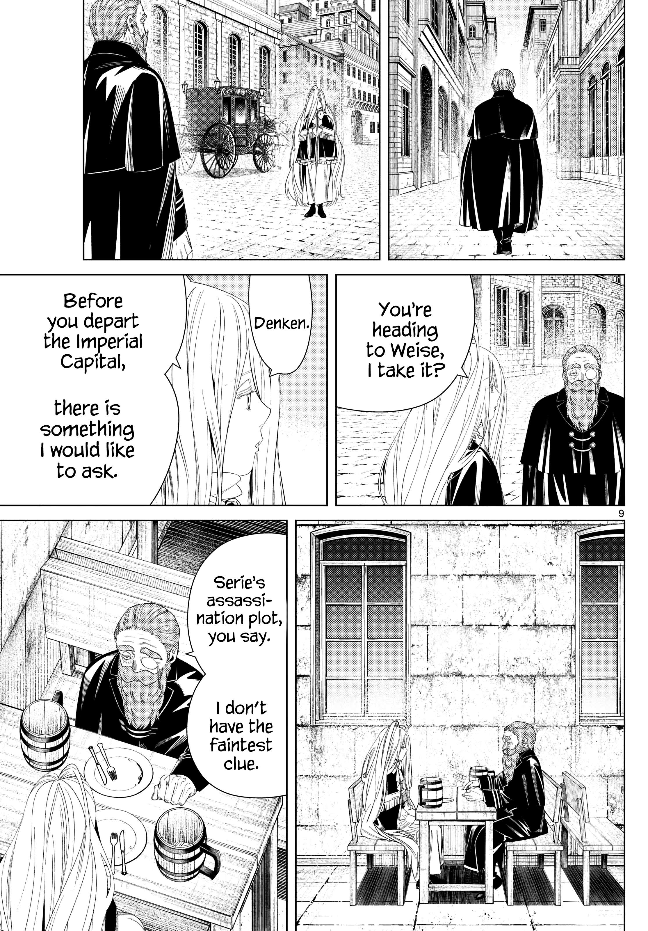 Sousou no Frieren Chapter 132 page 9 - 