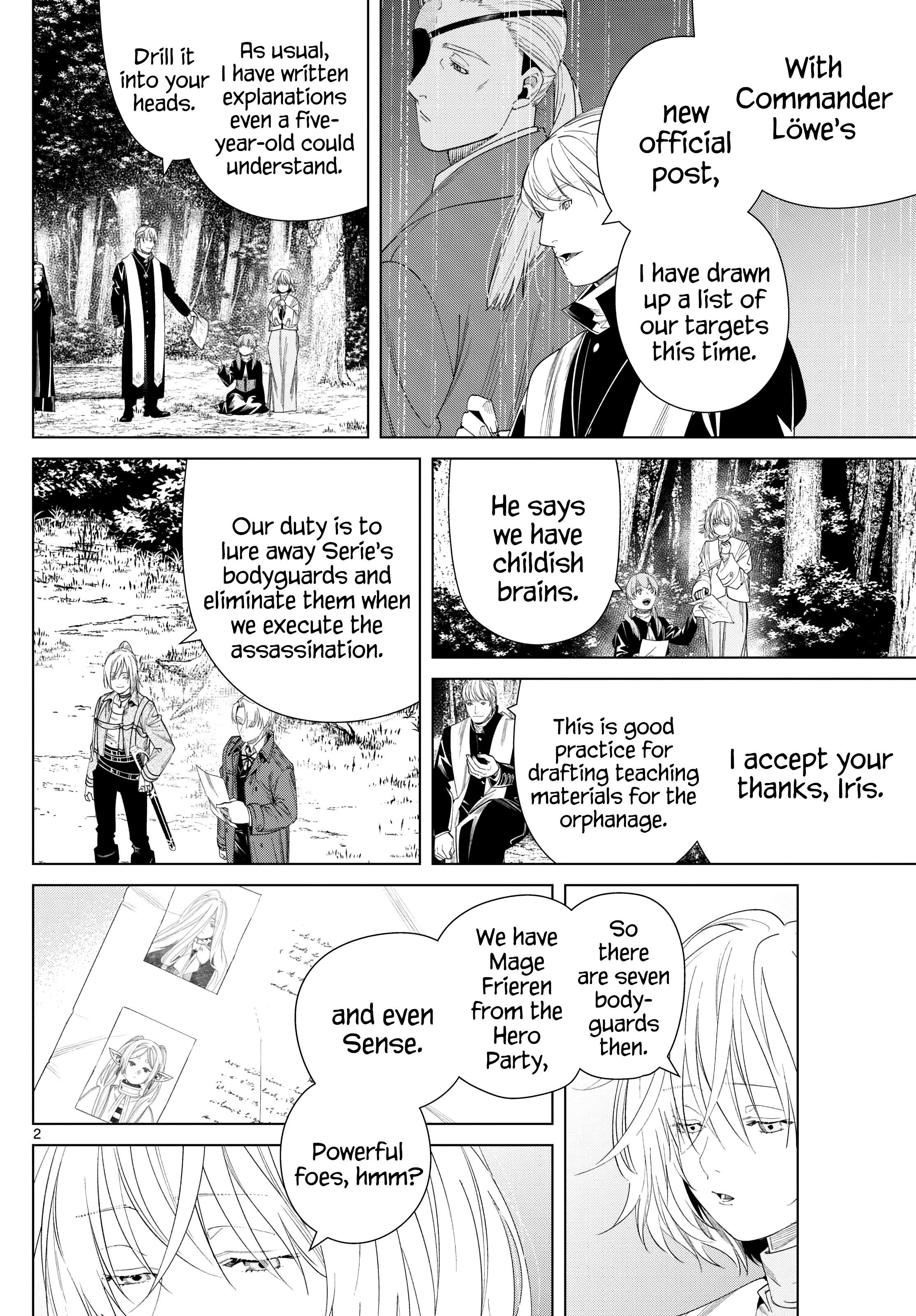 Sousou no Frieren Chapter 133 page 2 - 
