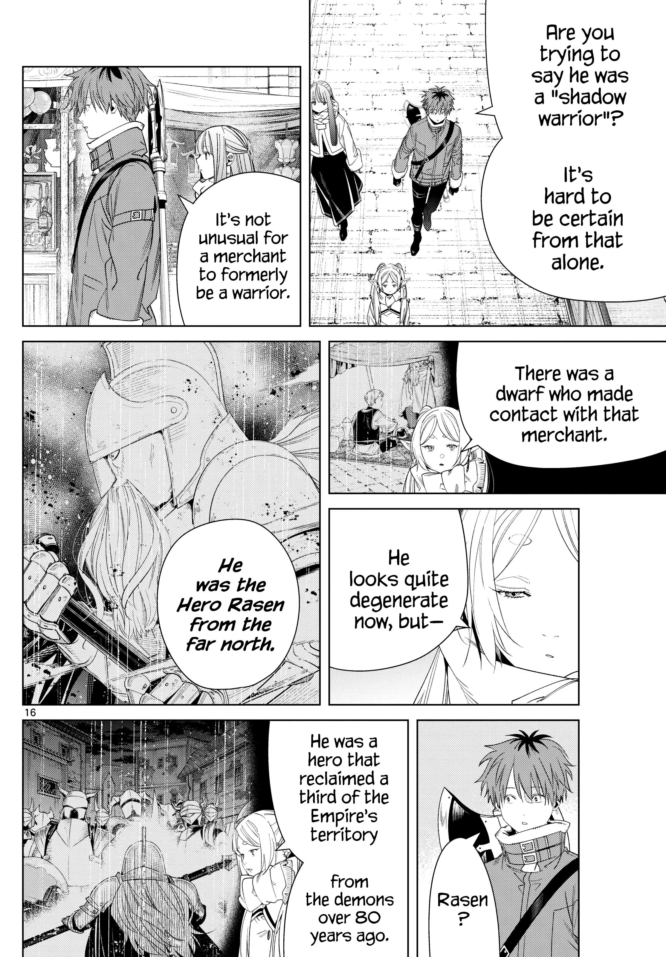 Sousou no Frieren Chapter 133 page 16 - 