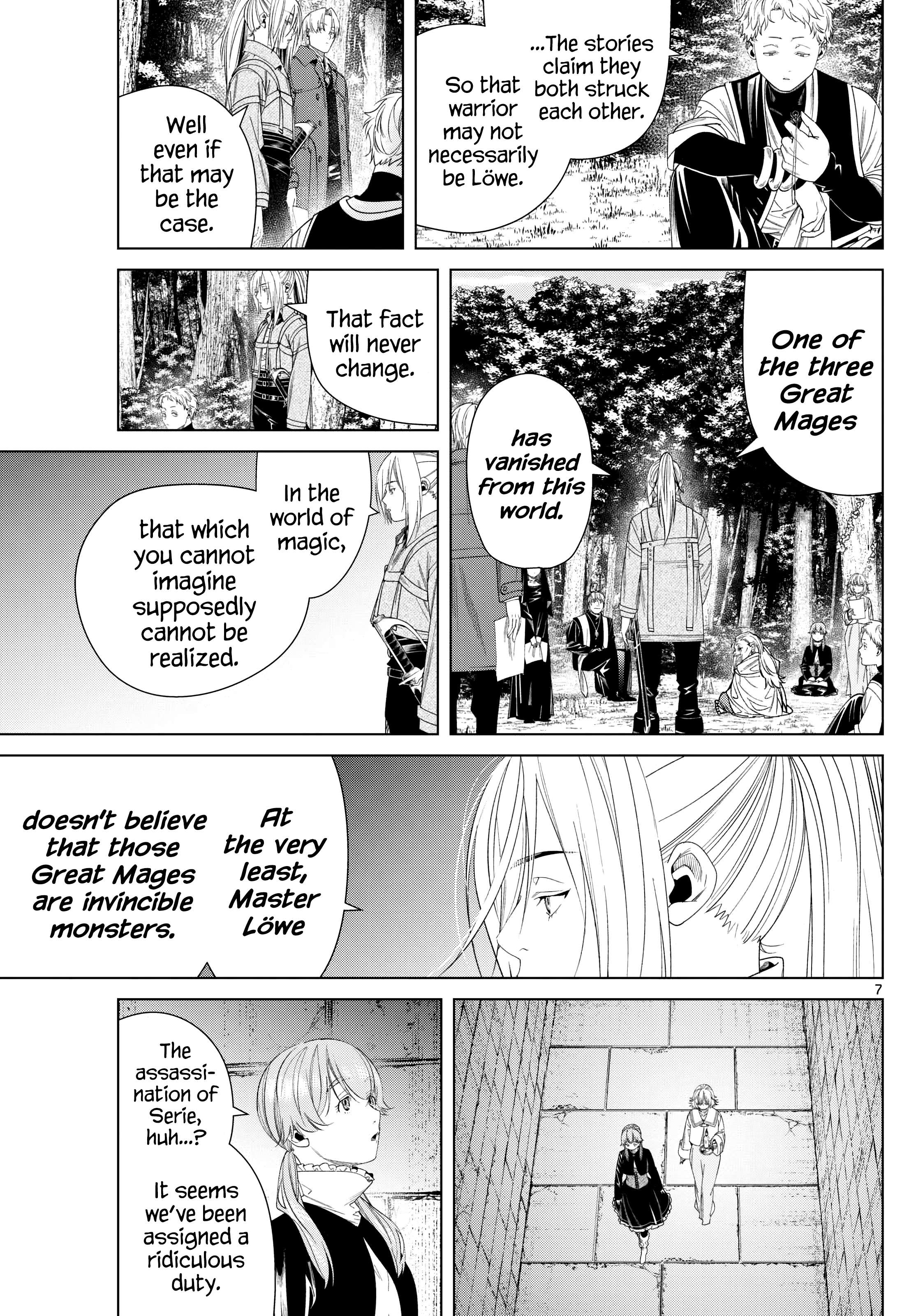 Sousou no Frieren Chapter 133 page 7 - 