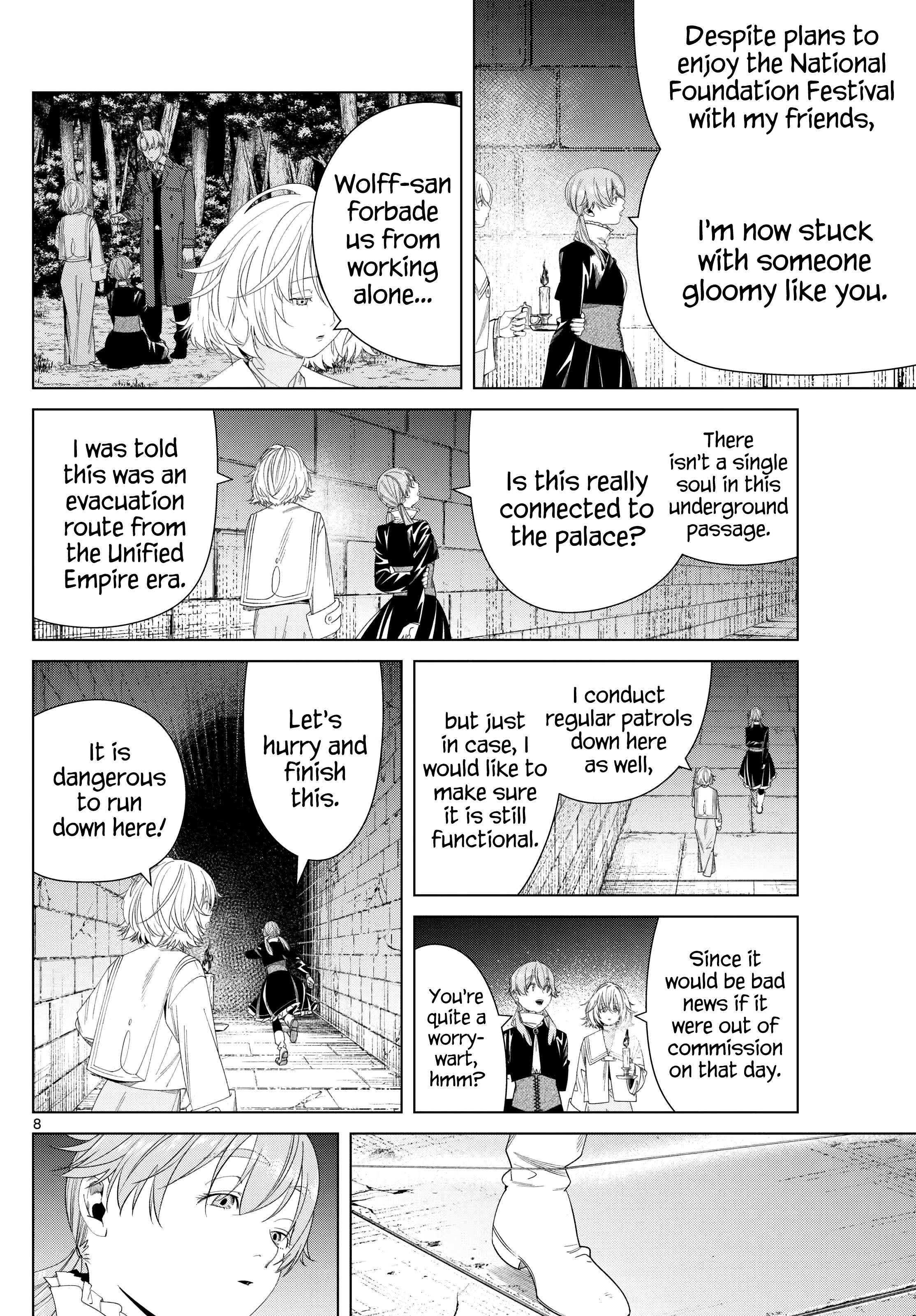 Sousou no Frieren Chapter 133 page 8 - 
