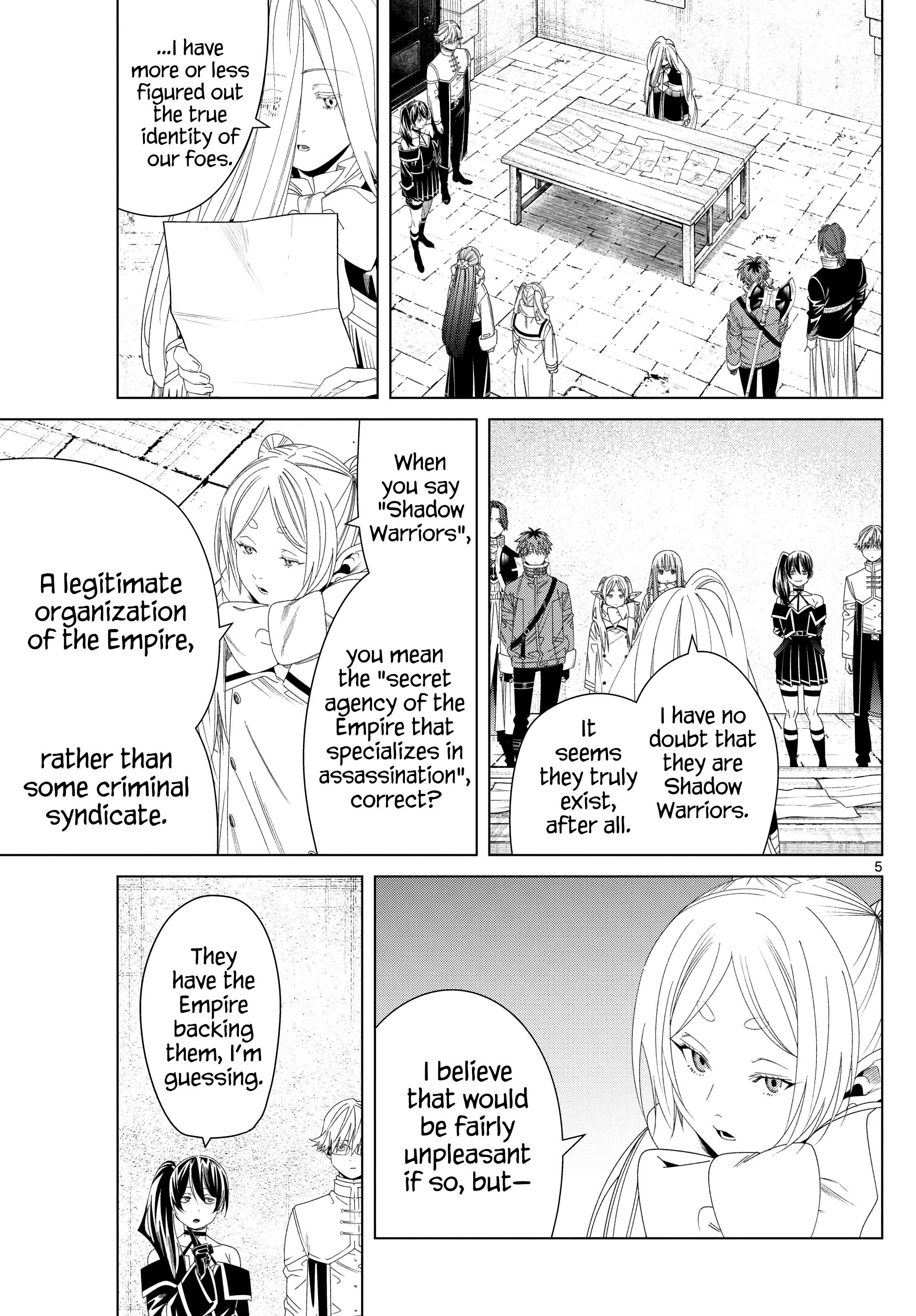 Sousou no Frieren Chapter 138 page 5 - 