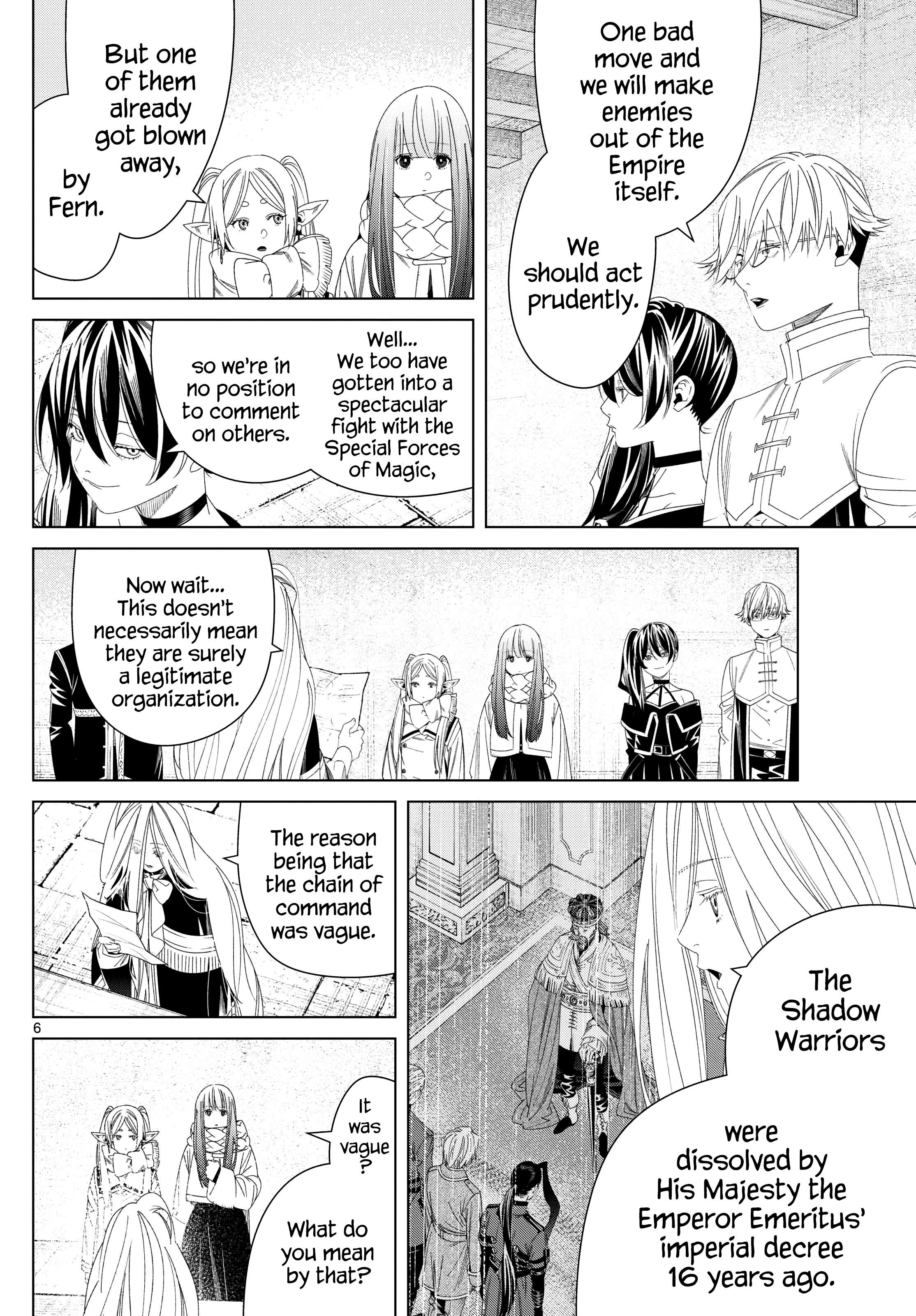 Sousou no Frieren Chapter 138 page 6 - 