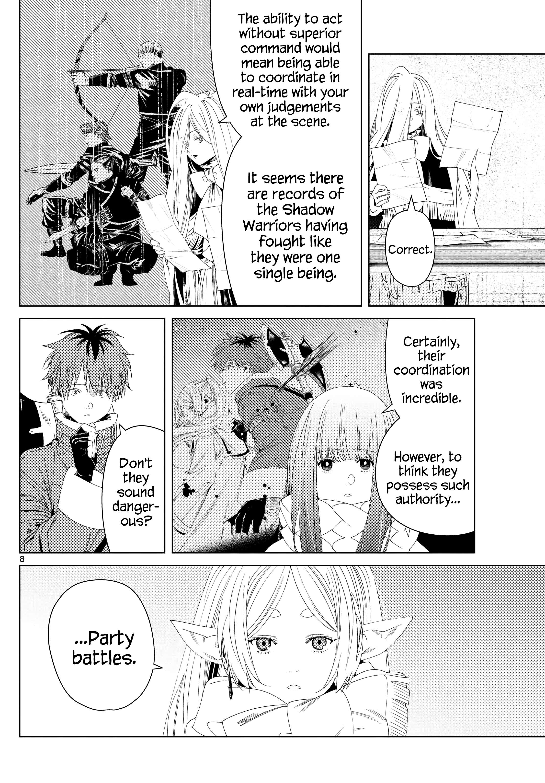 Sousou no Frieren Chapter 138 page 8 - 