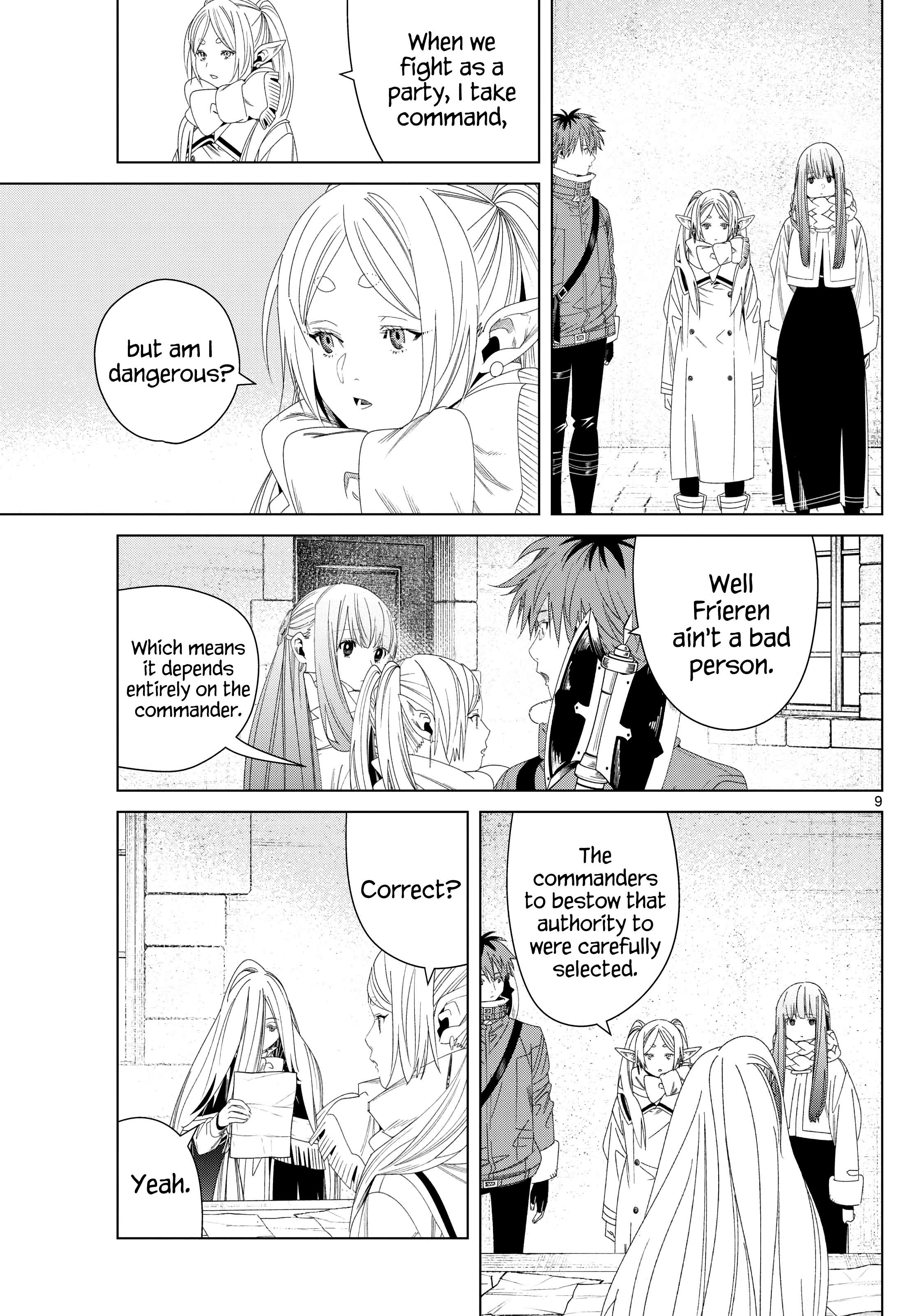 Sousou no Frieren Chapter 138 page 9 - 