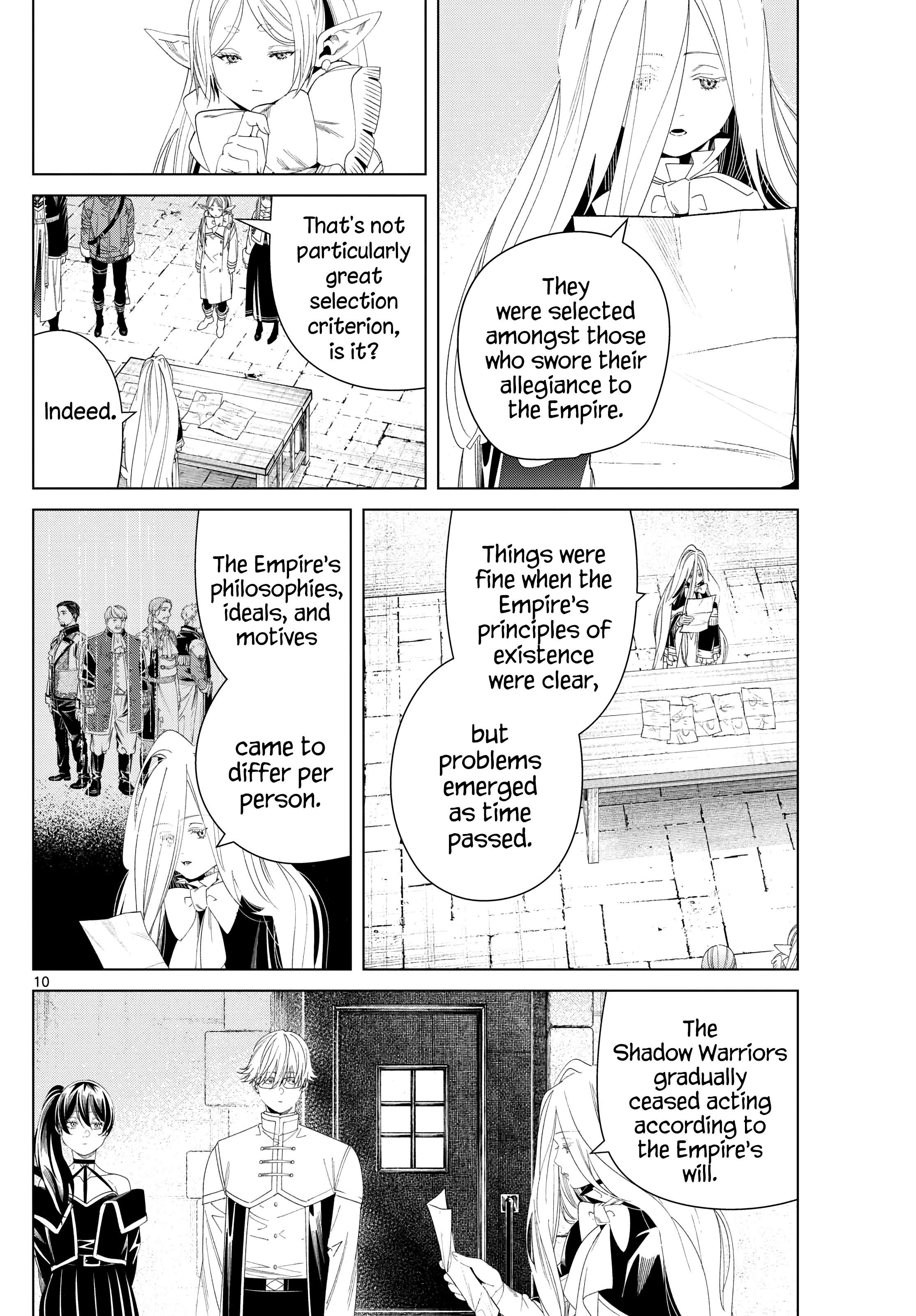 Sousou no Frieren Chapter 138 page 10 - 