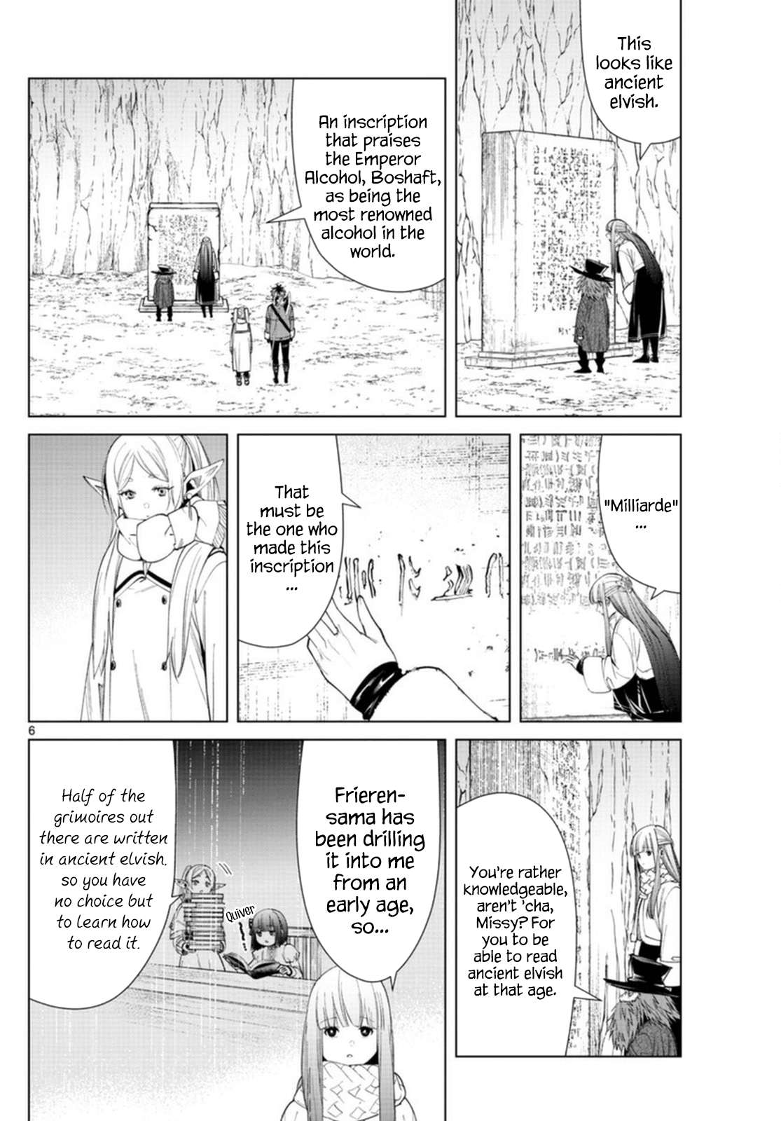 Sousou no Frieren Chapter 69 page 6 - 