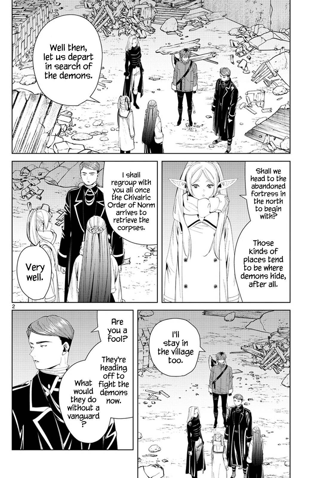 Sousou no Frieren Chapter 73 page 2 - 