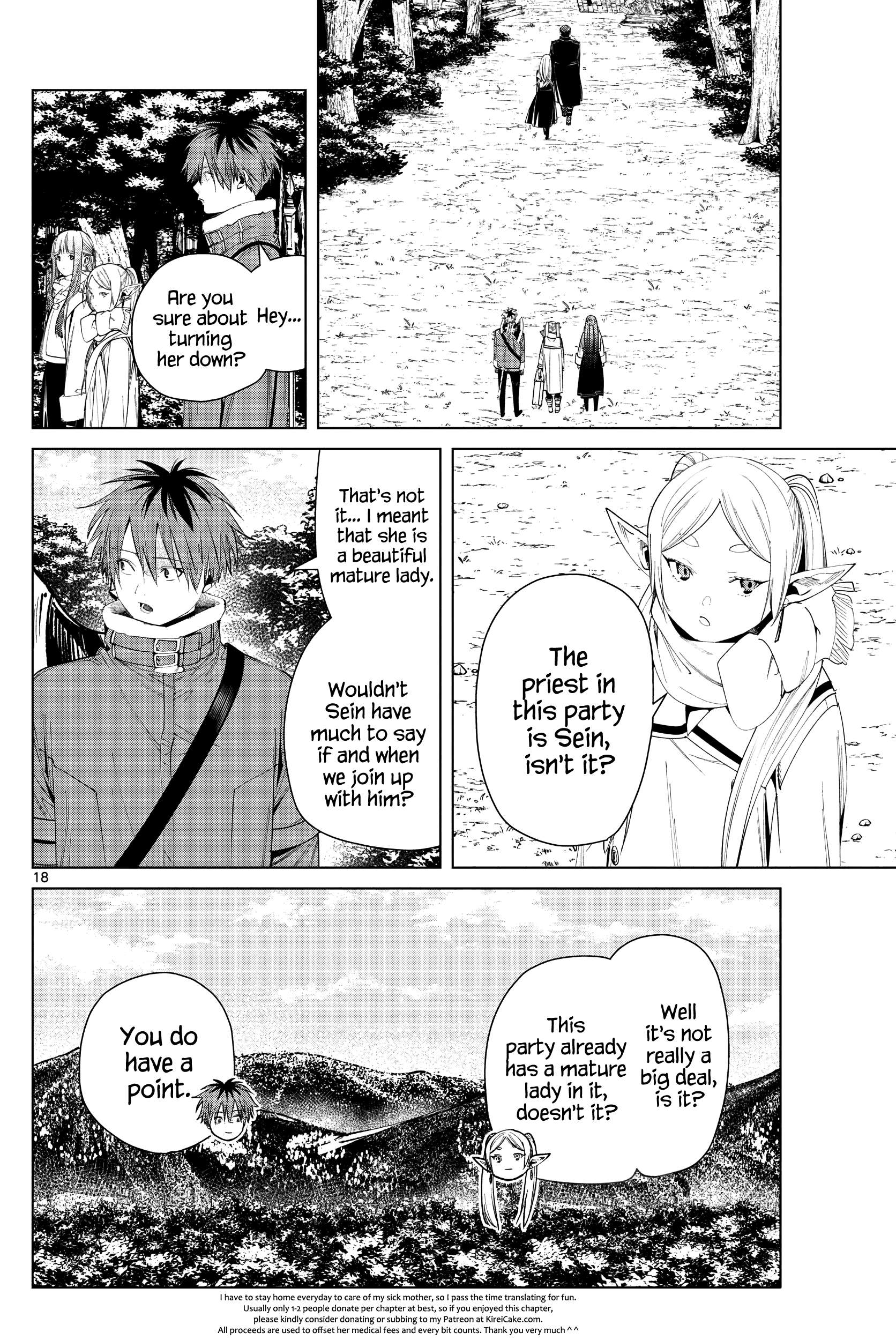 Sousou no Frieren Chapter 76 page 18 - 