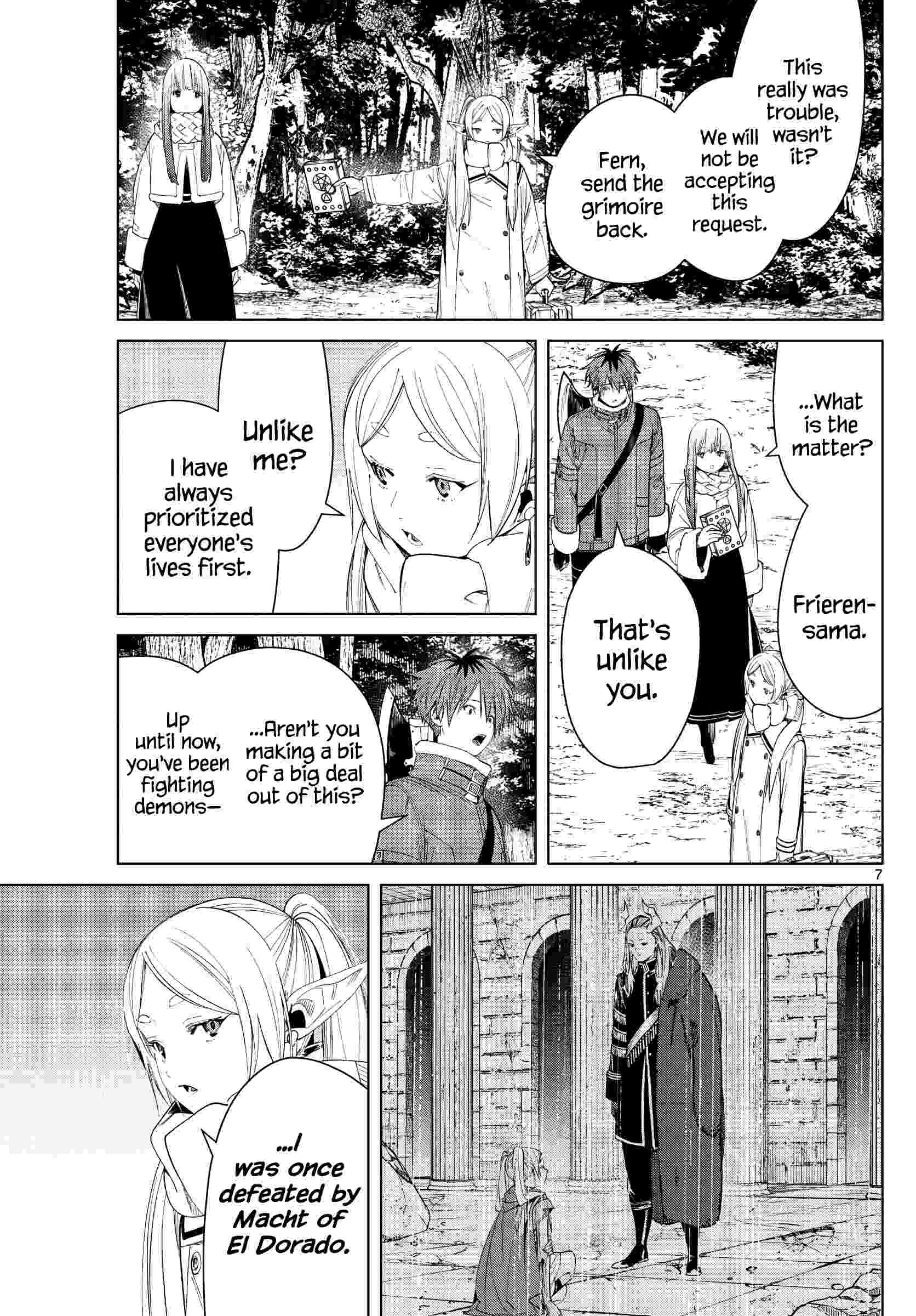 Sousou no Frieren Chapter 81 page 7 - 