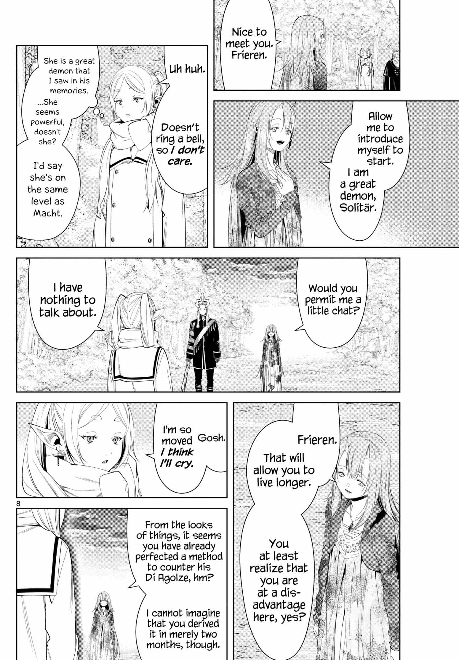 Sousou no Frieren Chapter 98 page 8 - 