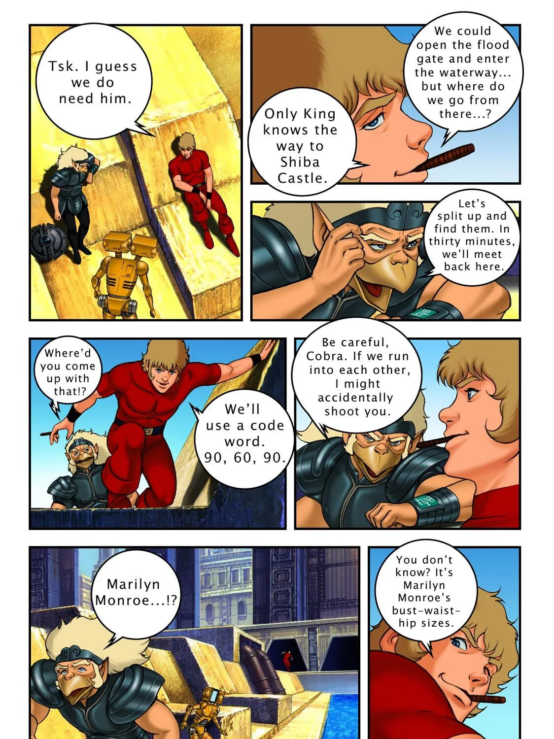 Read Space Adventure Cobra (Colored) chapter 13 image 104 on Lezhin