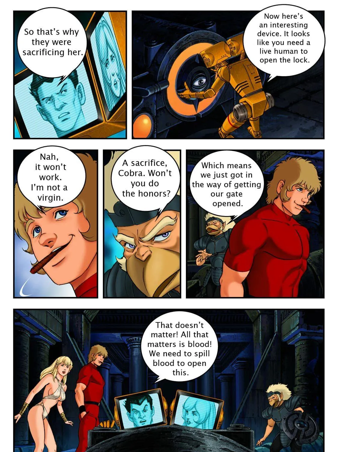Read Space Adventure Cobra (Colored) chapter 13 image 130 on Lezhin