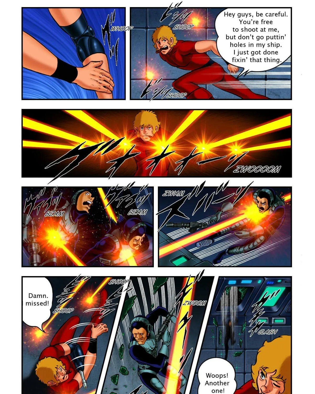 Read Space Adventure Cobra (Colored) chapter 16 image 8 on Lezhin