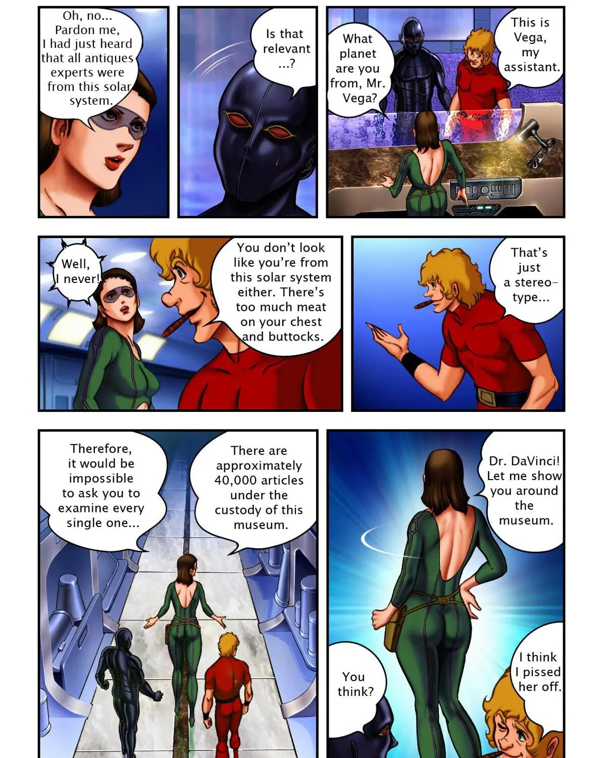 Read Space Adventure Cobra (Colored) chapter 17 image 18 on Lezhin