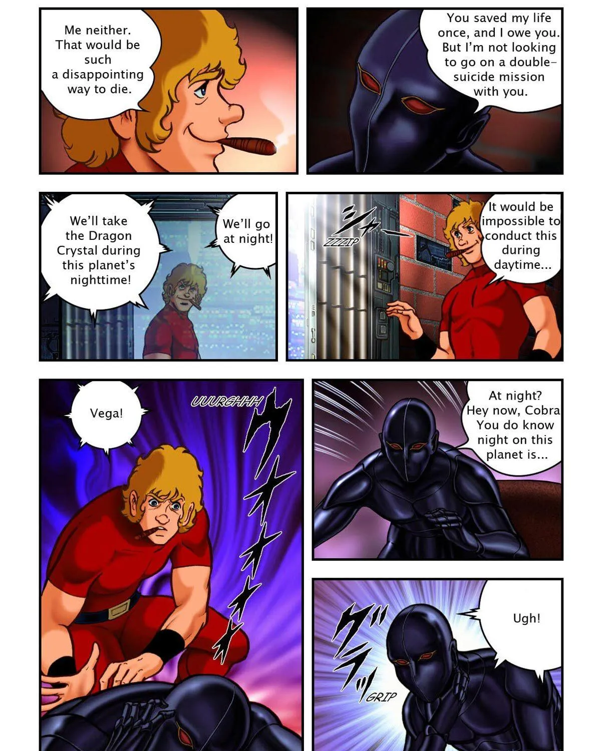 Read Space Adventure Cobra (Colored) chapter 17 image 4 on Lezhin