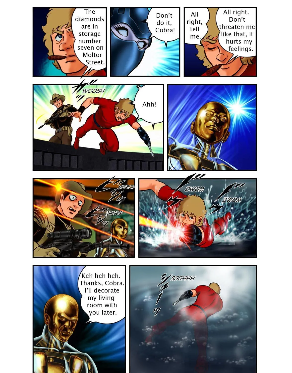 Read Space Adventure Cobra (Colored) chapter 23 image 44 on Lezhin